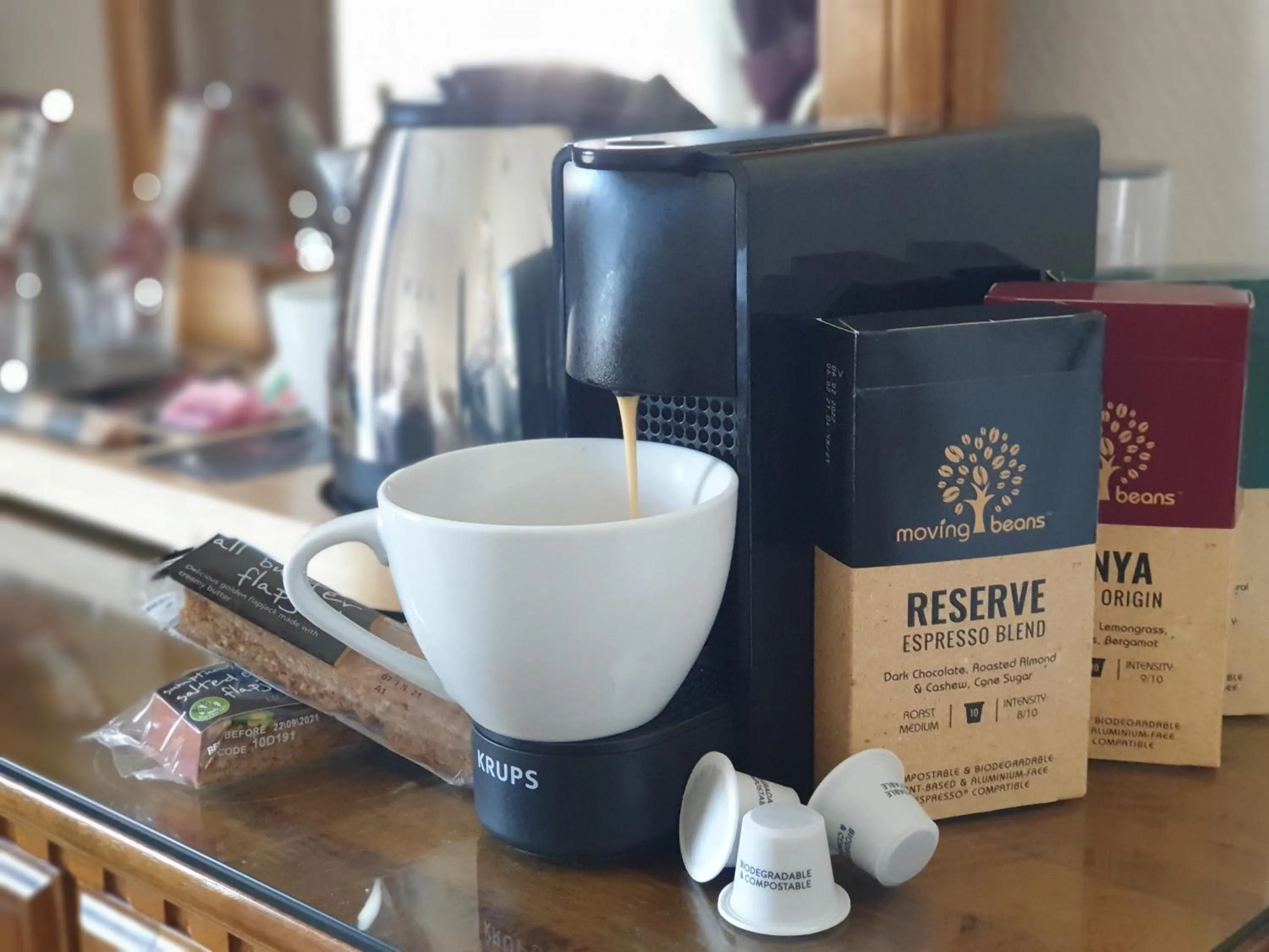 Coffee/tea facilities in Villa Marina