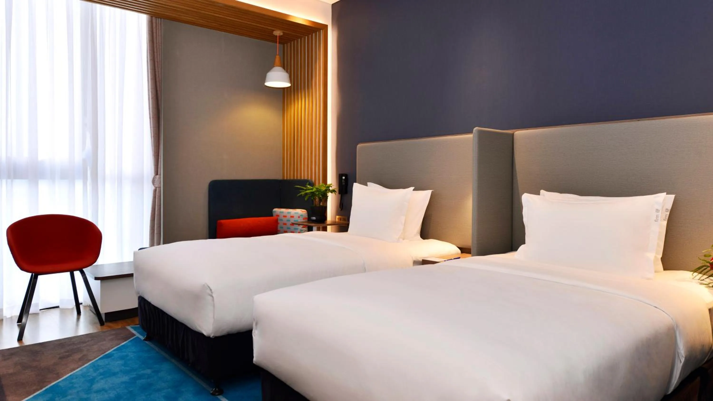Bed in Holiday Inn Express Luanchuan by IHG