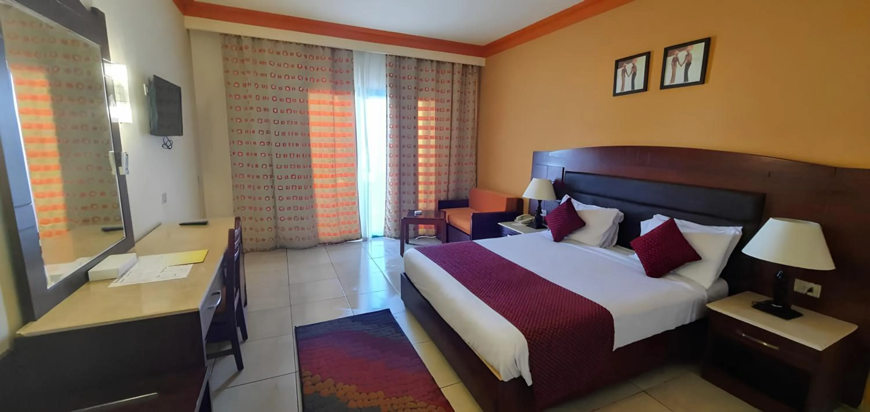 Bed in Sharm Holiday Resort