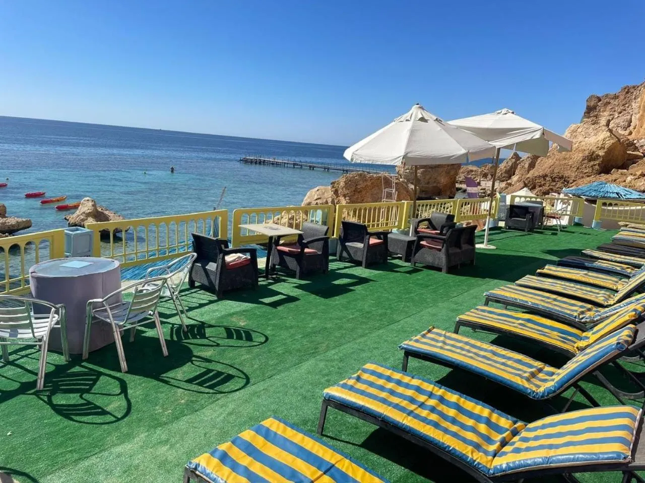 Beach in Sharm Holiday Resort