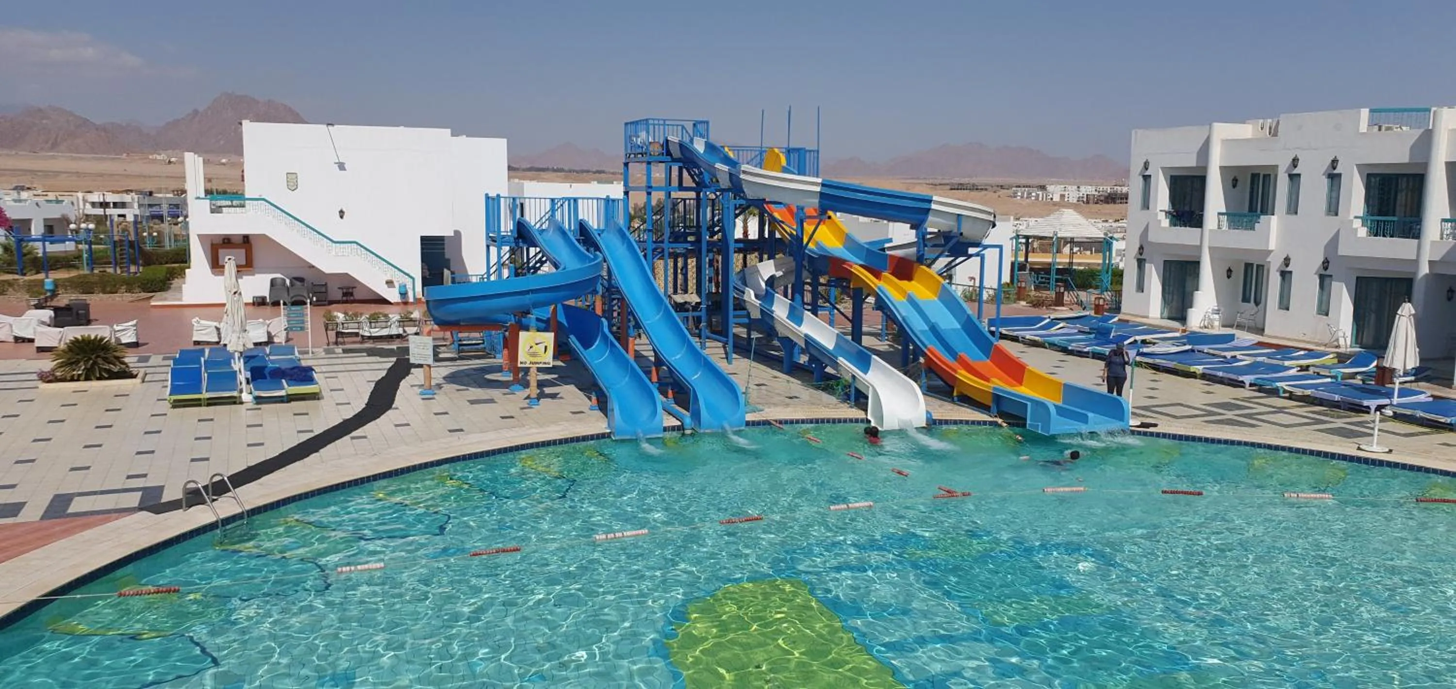 Aqua park in Sharm Holiday Resort