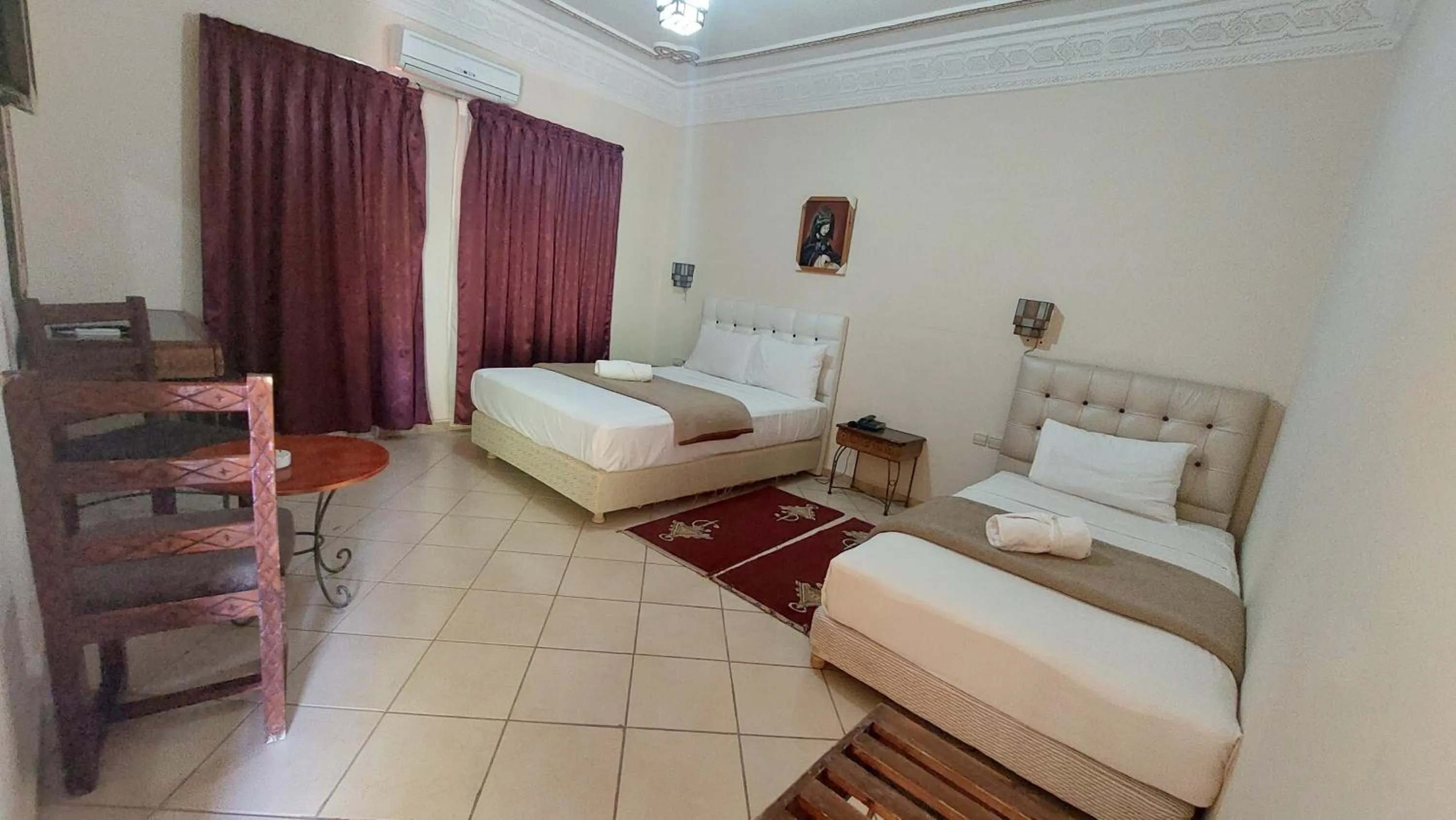 Bedroom, Bed in Kasbat Aferdou