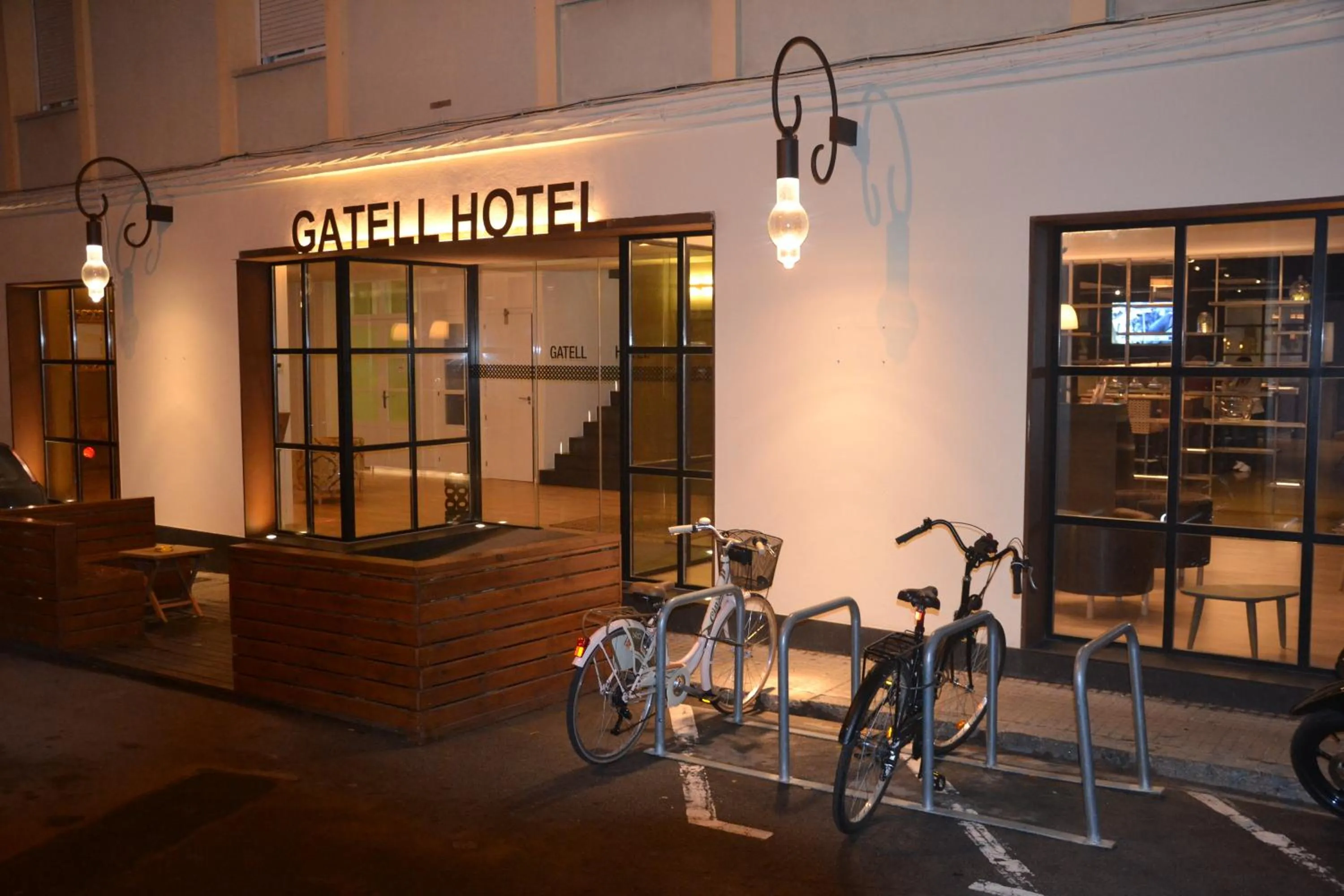 Facade/entrance in Gatell Hotel