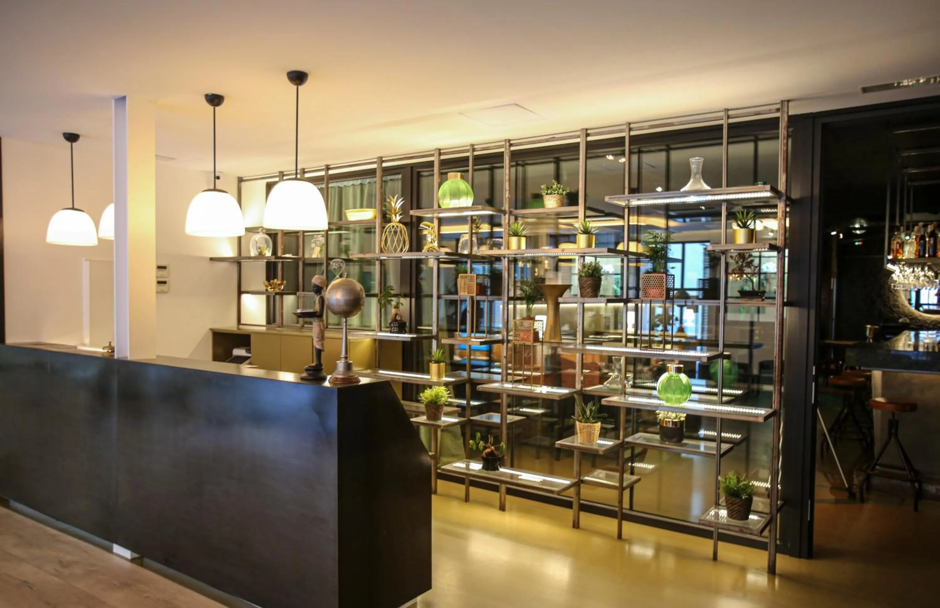 Lobby or reception in Gatell Hotel