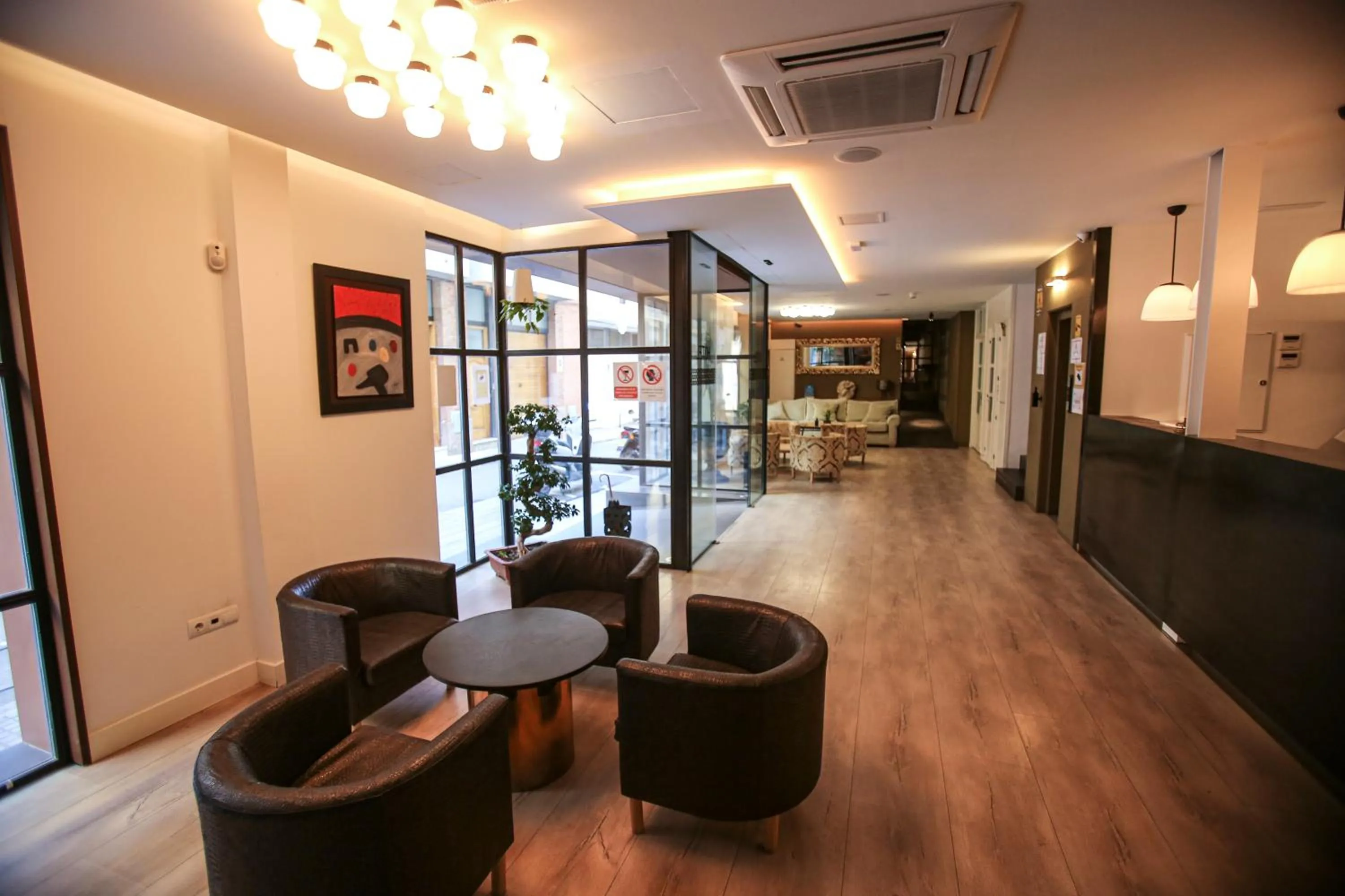 Lobby or reception in Gatell Hotel