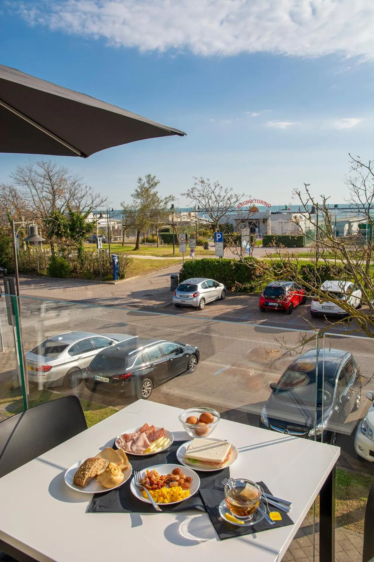Balcony/Terrace in Hotel Atlas