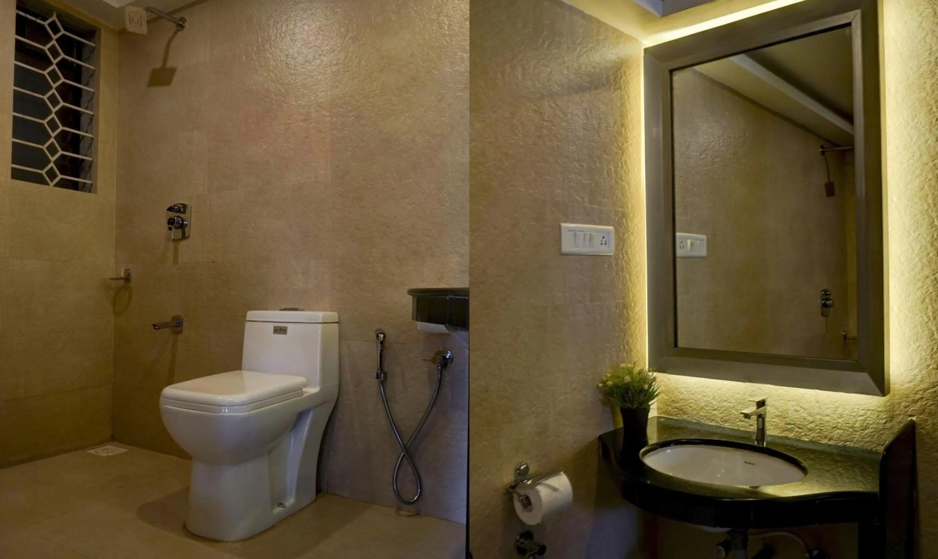 Bathroom in Treebo Five Elements, Lonavala