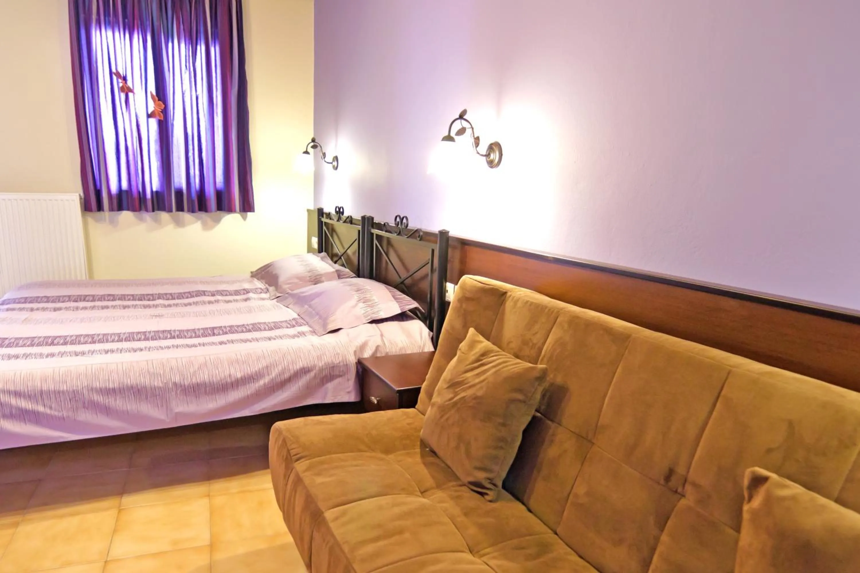 Bed in Minos Pension