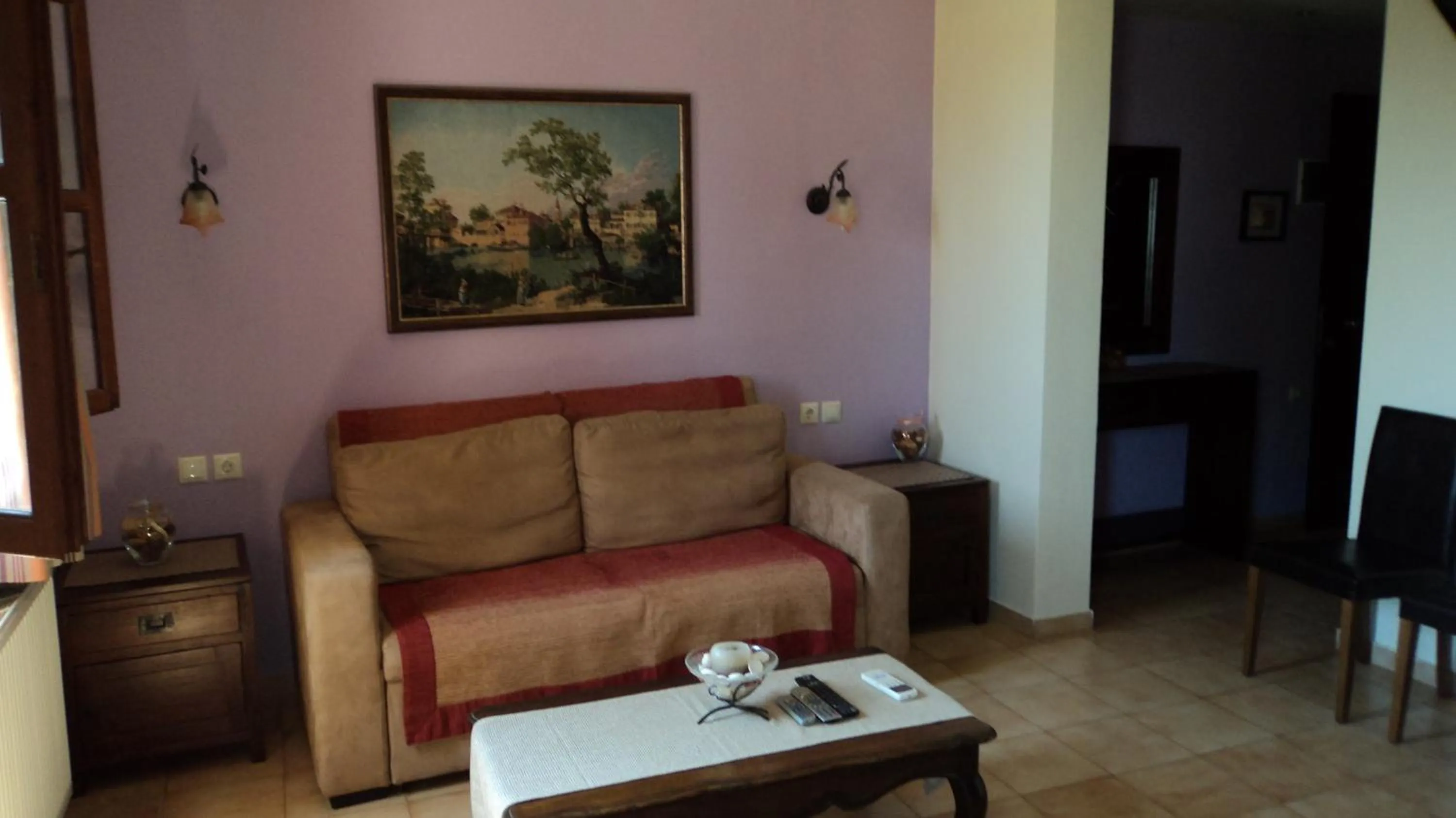 Seating area in Minos Pension