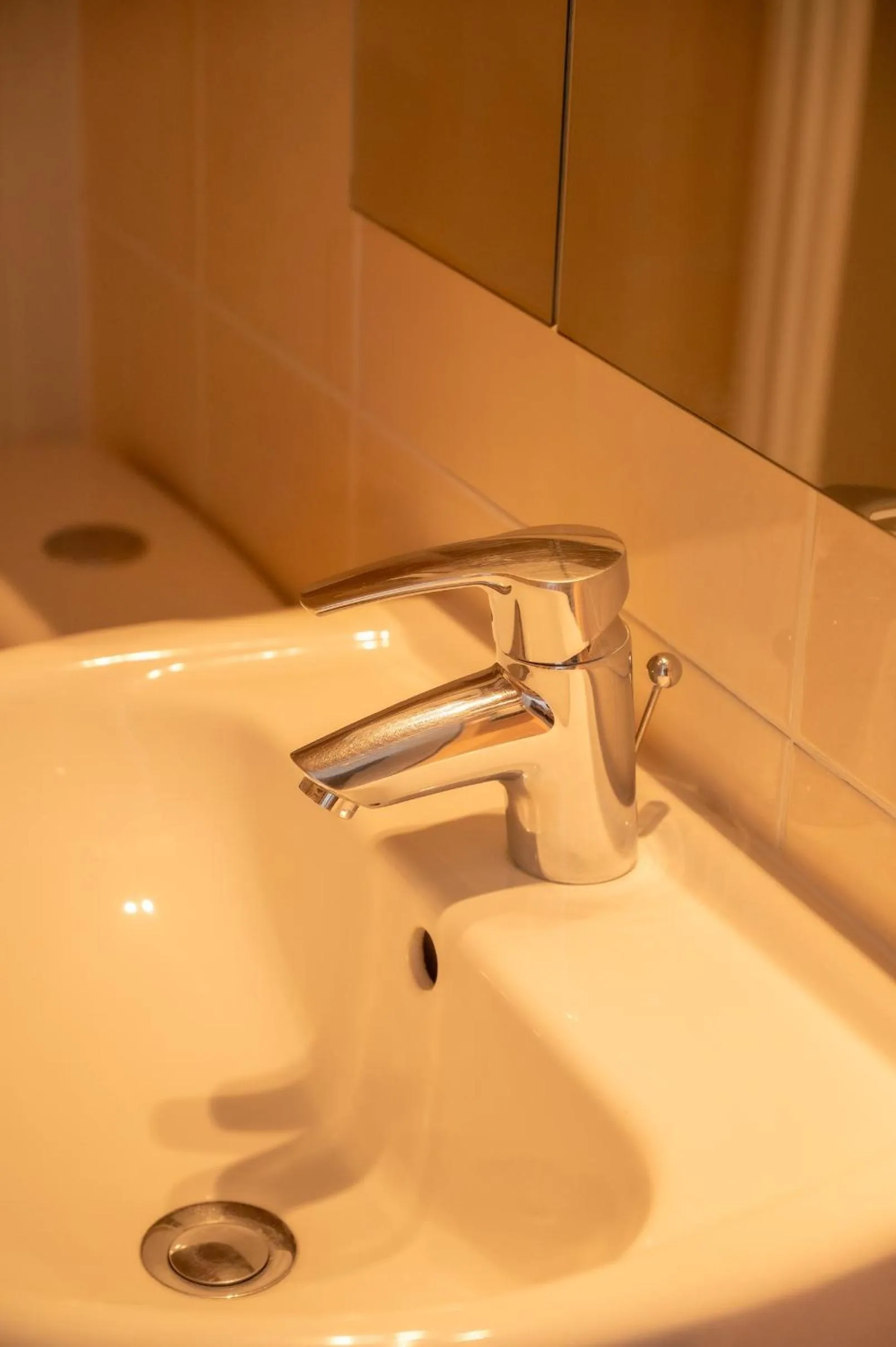 Bathroom in Logis Hôtel Le Bellevue