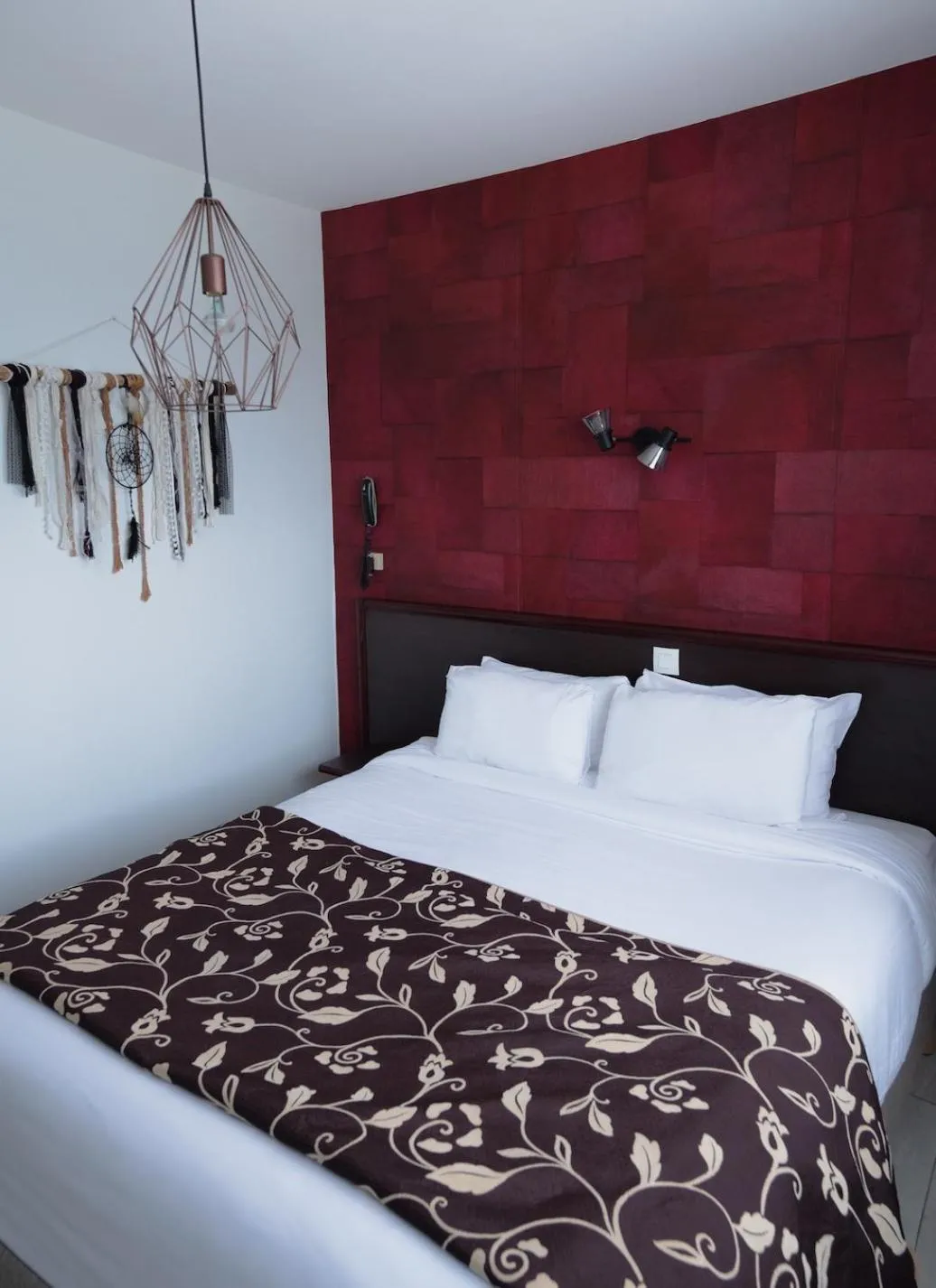 Bedroom, Bed in Logis Hôtel Le Bellevue