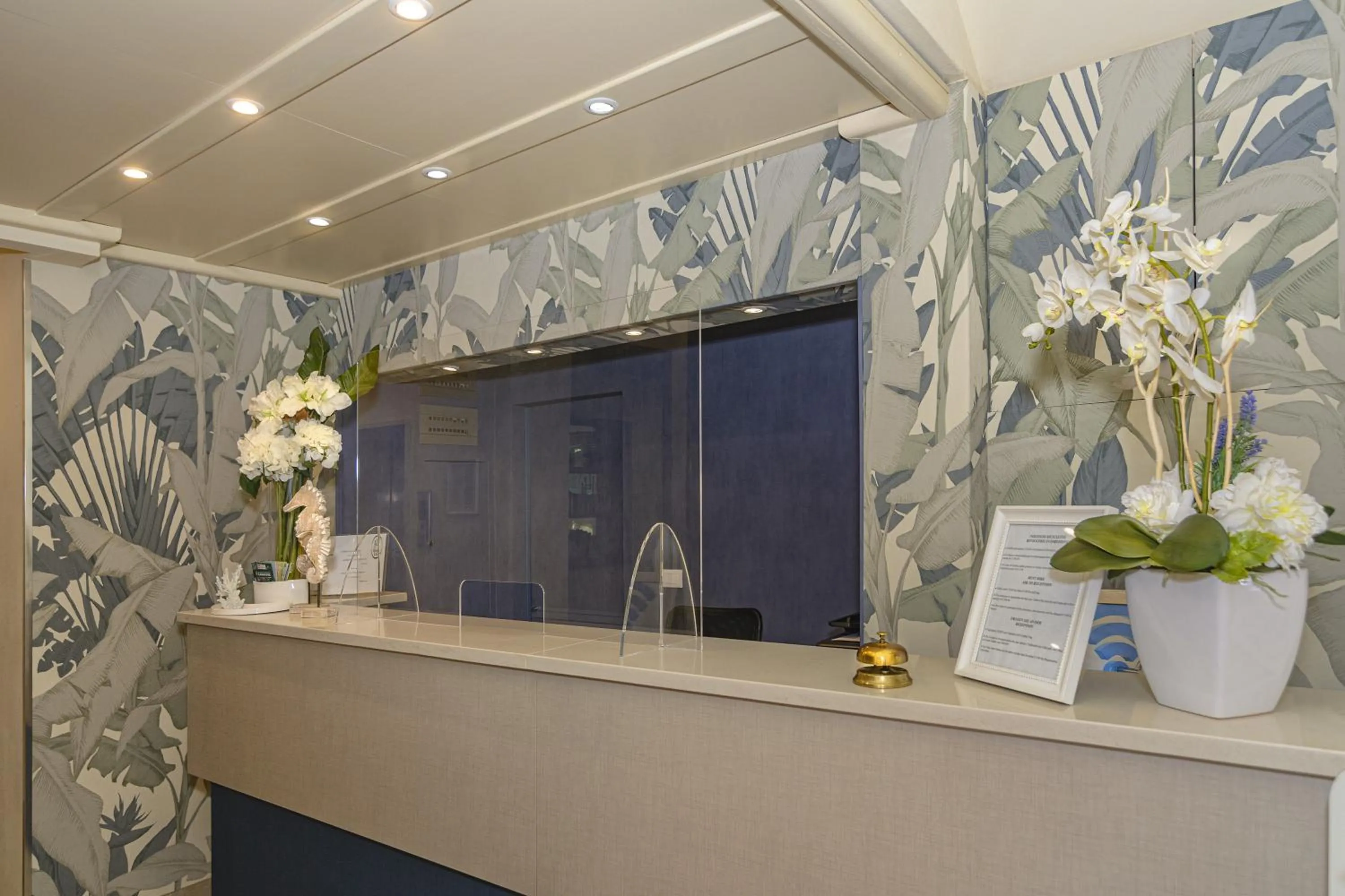 Lobby or reception in Hotel Liu