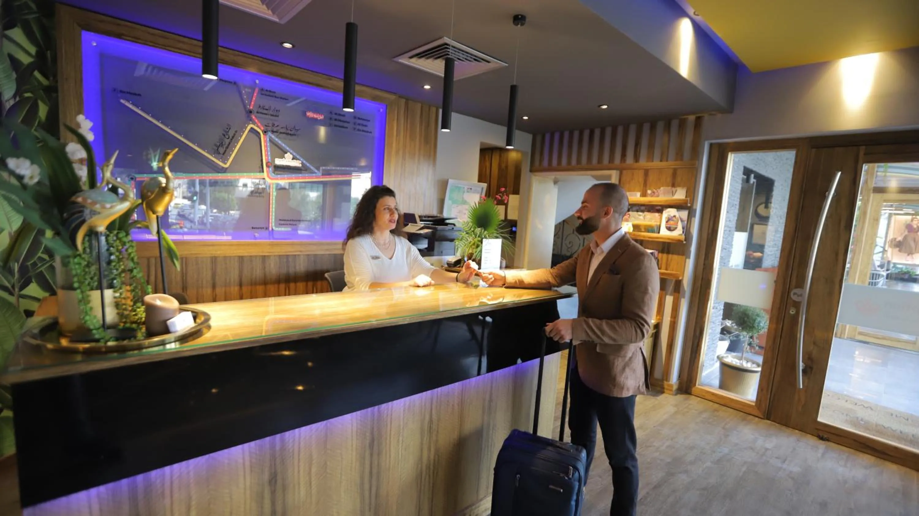Staff in Royal Court Hotel