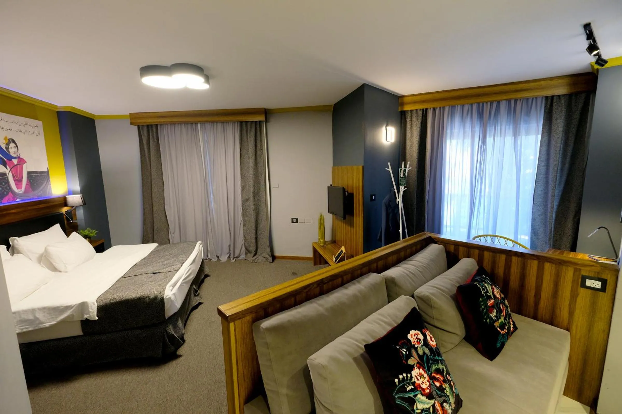 Bed in Royal Court Hotel