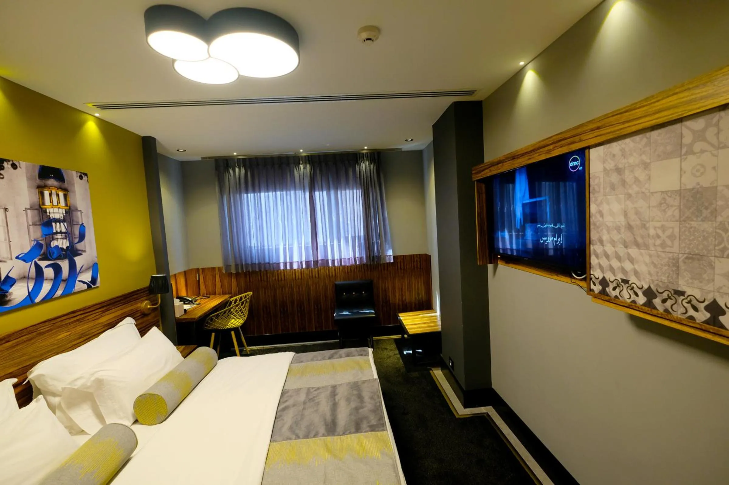 Bed in Royal Court Hotel