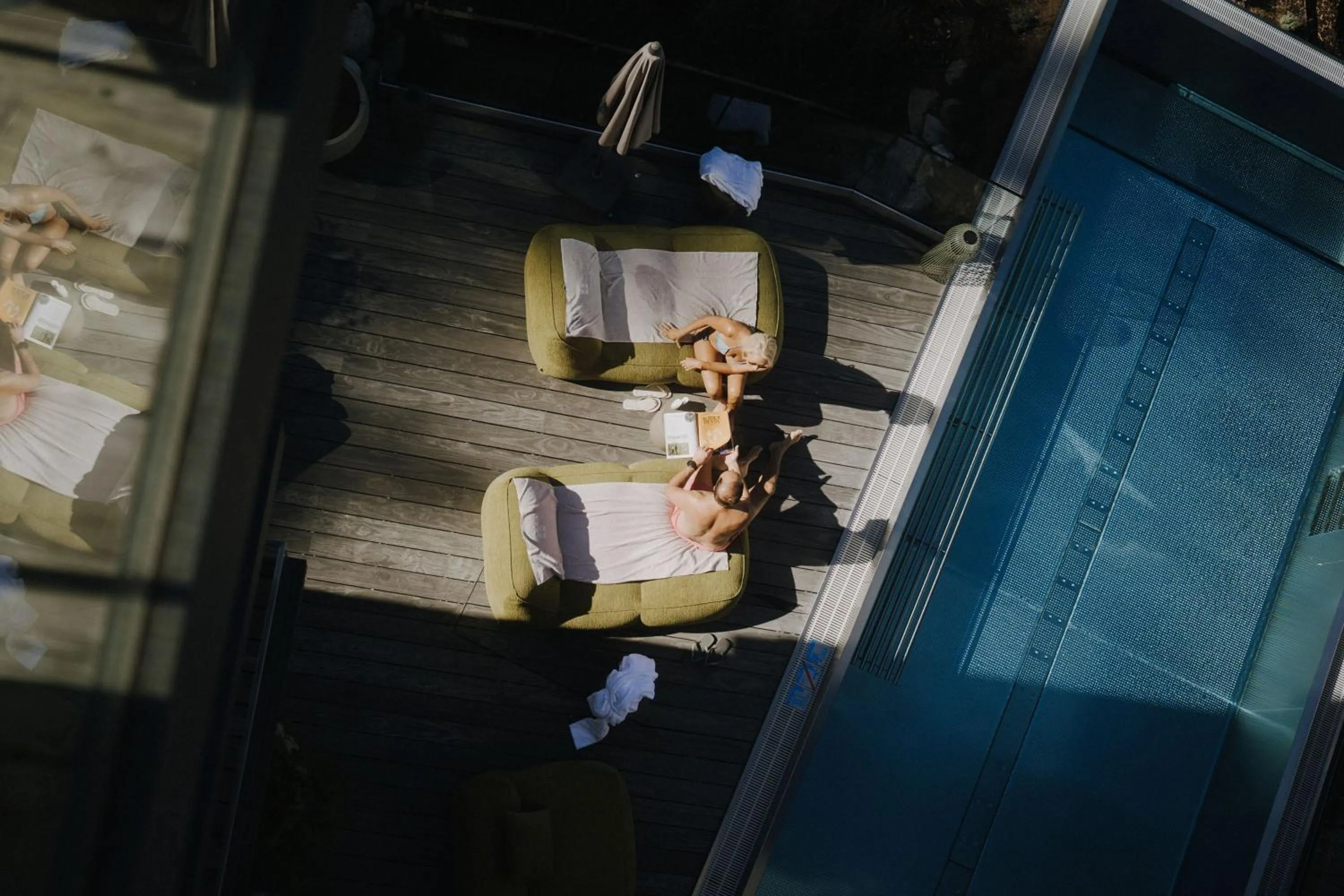 People in Boutique Aparthotel Chalets Coburg