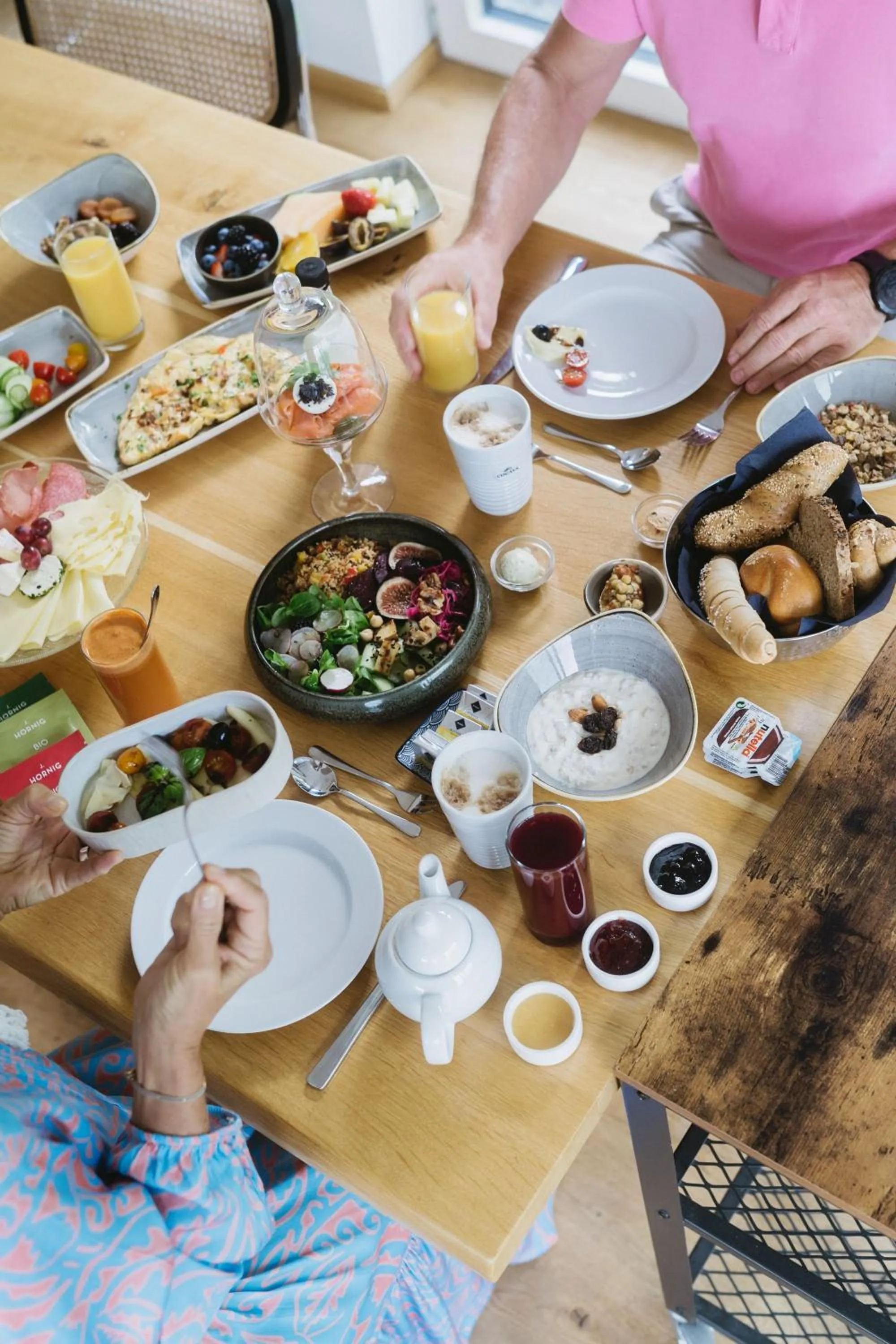 Food and drinks in Boutique Aparthotel Chalets Coburg