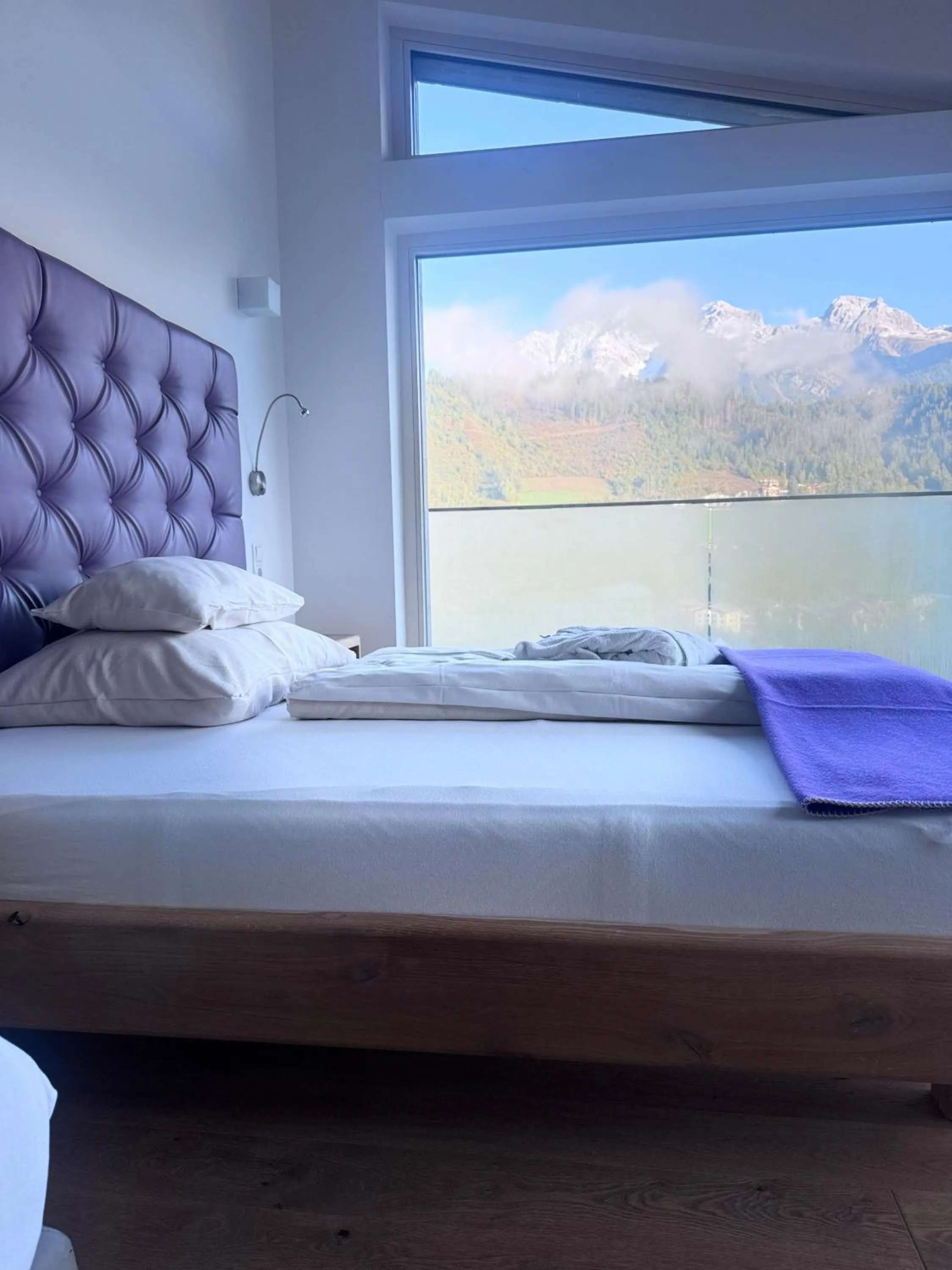 Bed in Boutique Aparthotel Chalets Coburg