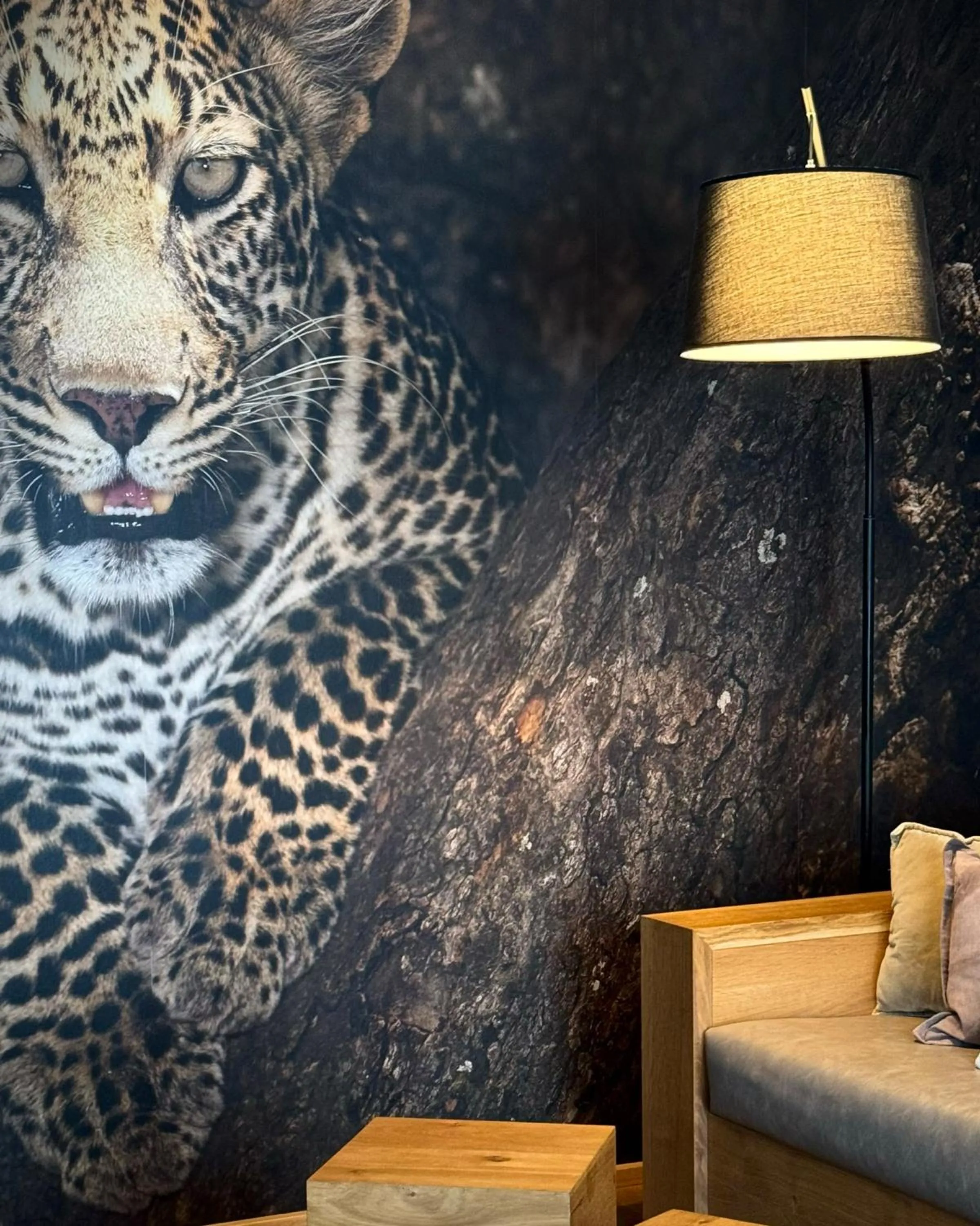 Living room in Boutique Aparthotel Chalets Coburg