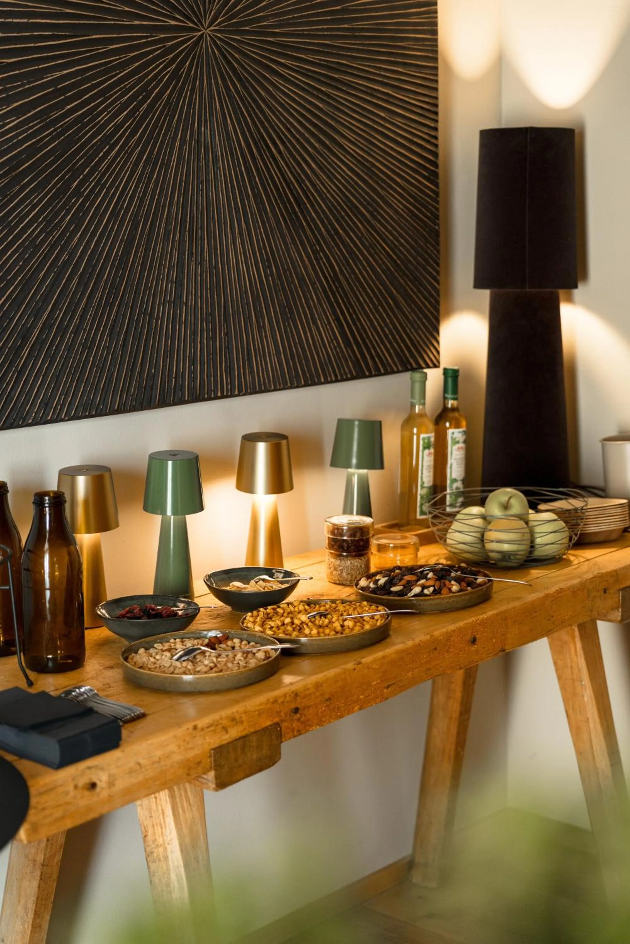 Food and drinks in Boutique Aparthotel Chalets Coburg