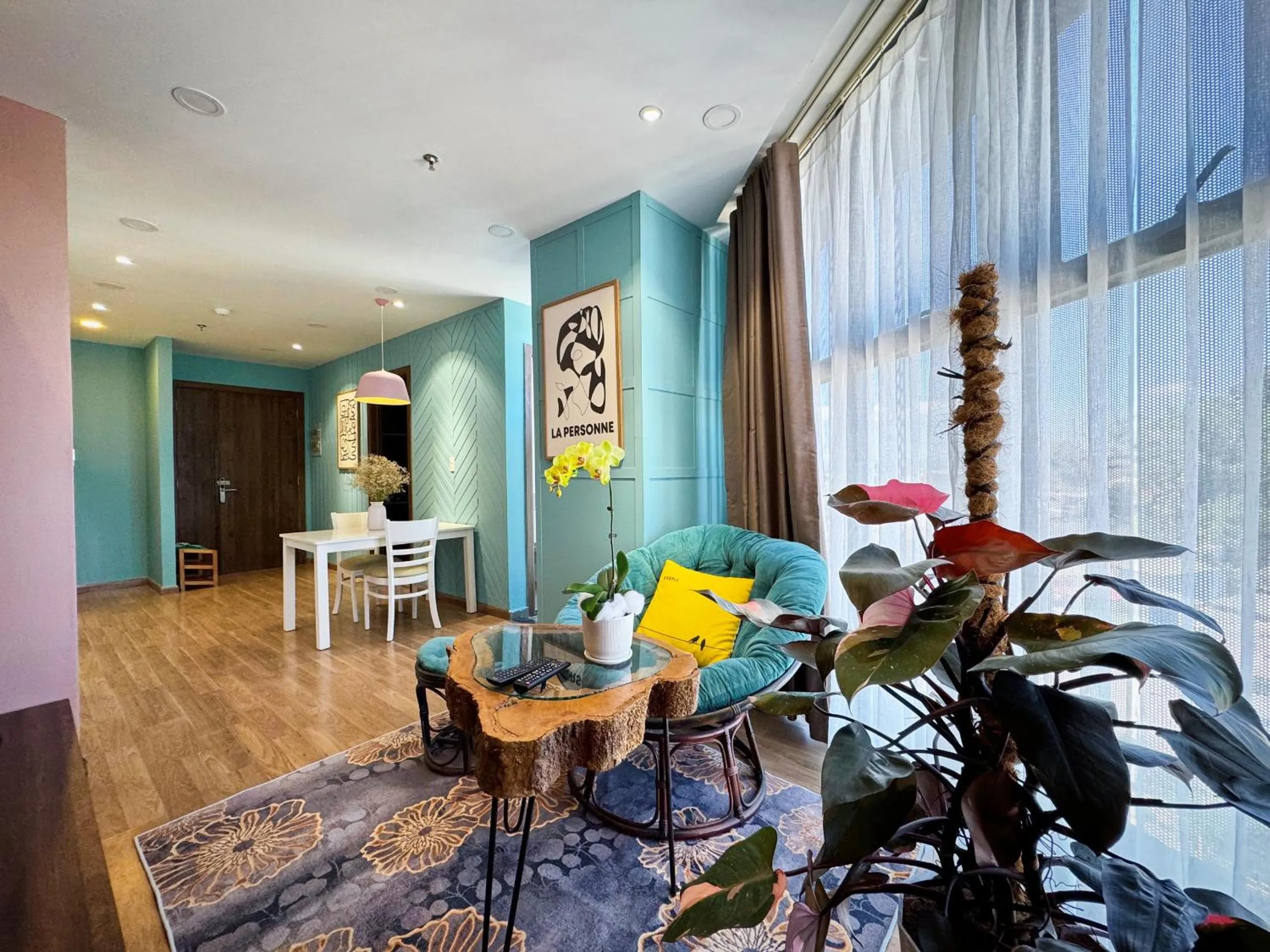 Living room in Dalat Center Residence