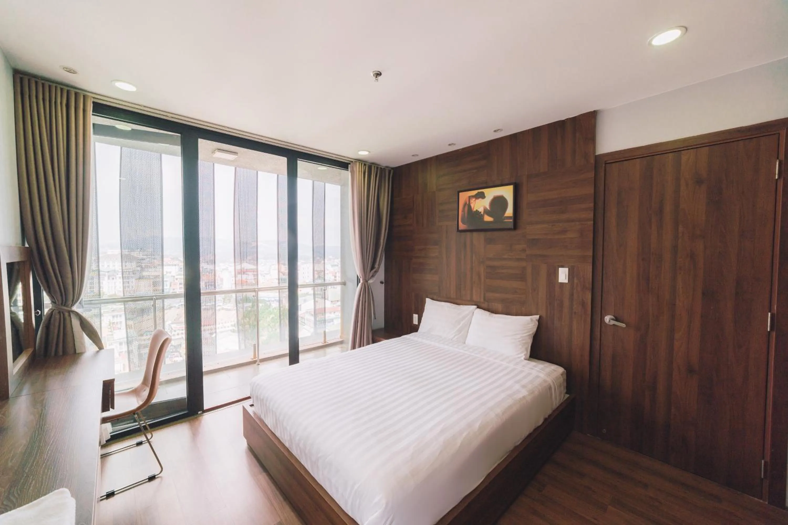 Bed in Dalat Center Residence