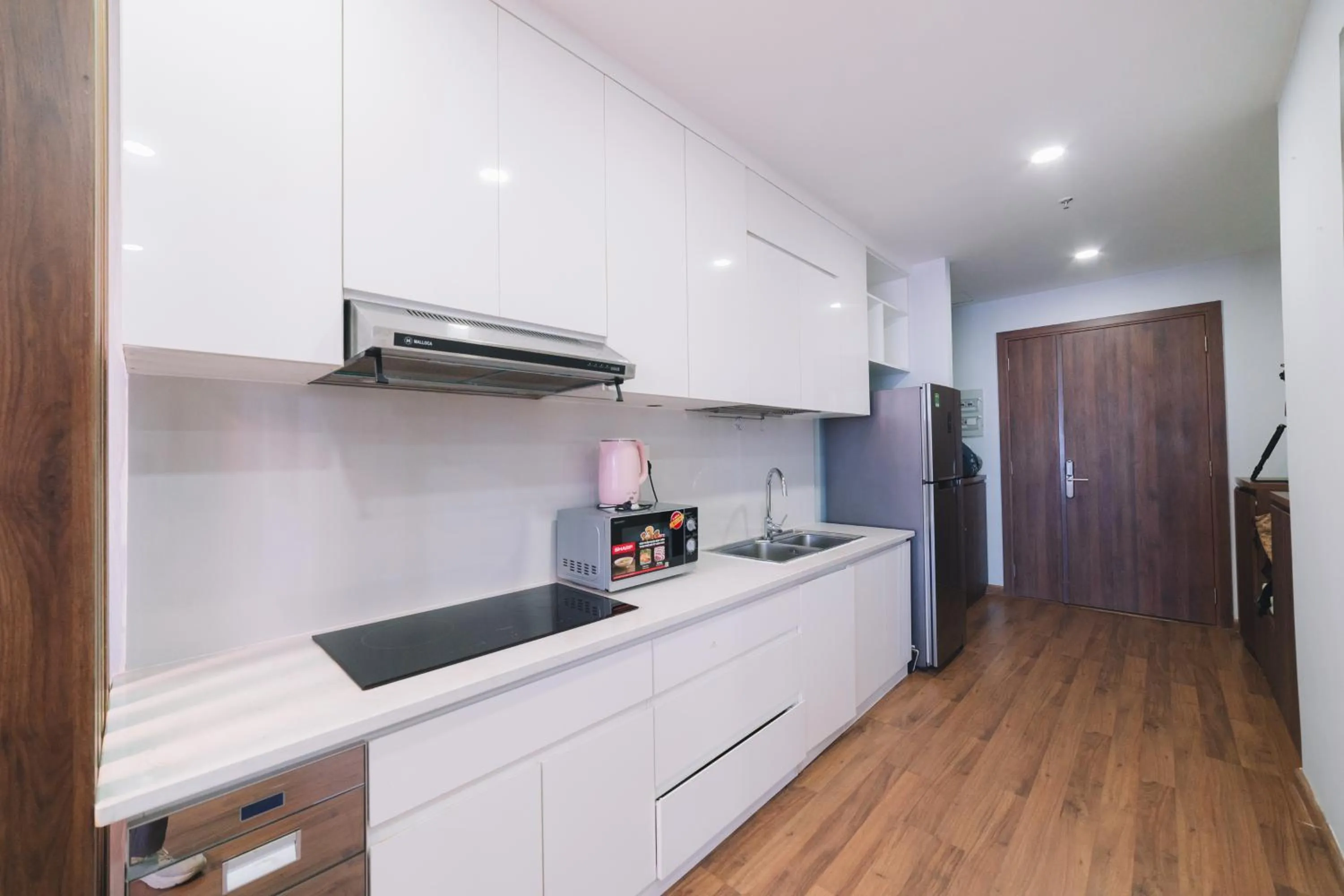 Kitchen or kitchenette in Dalat Center Residence