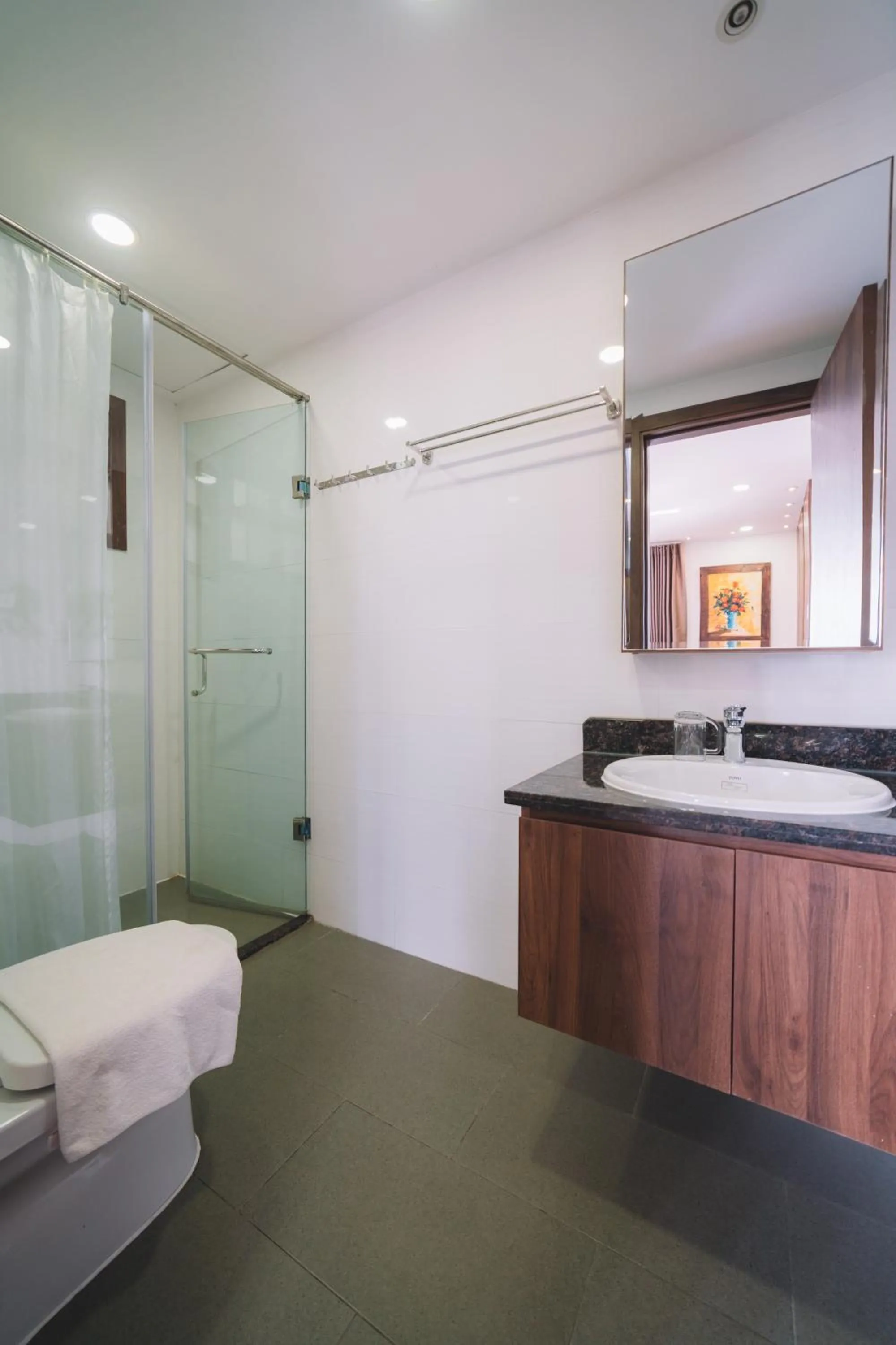 Shower in Dalat Center Residence