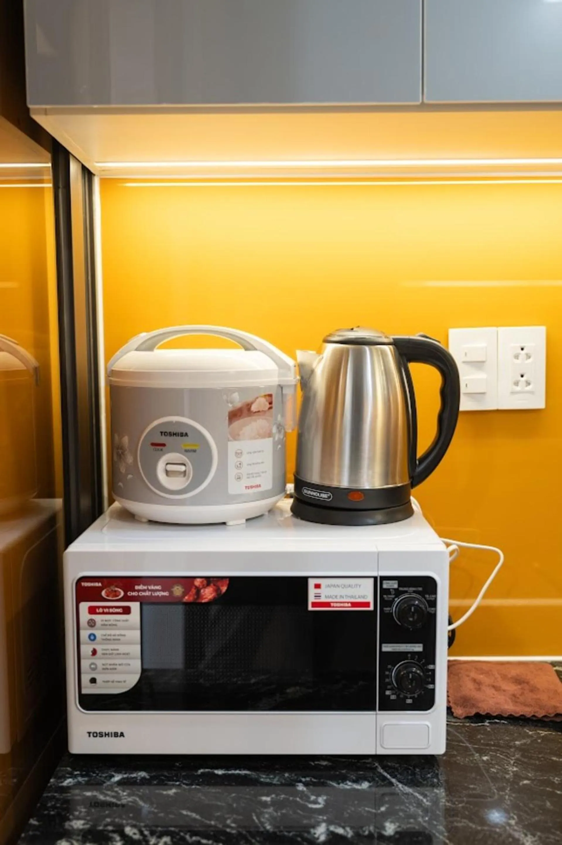 Kitchen or kitchenette in Dalat Center Residence