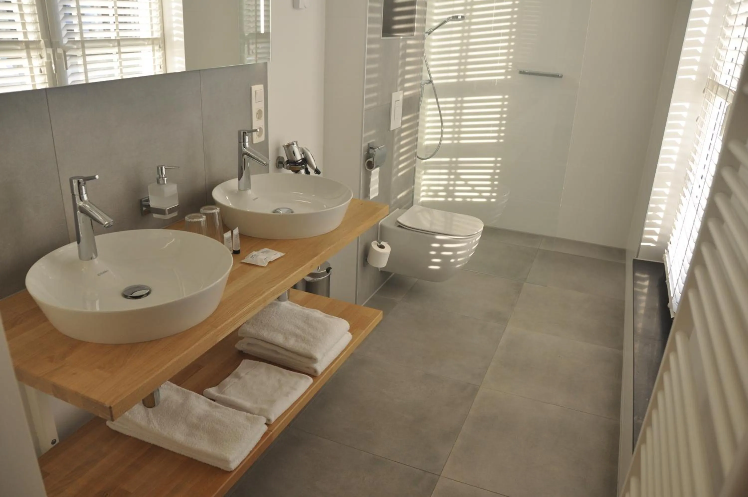 Bathroom in Hotel Sanders de Paauw