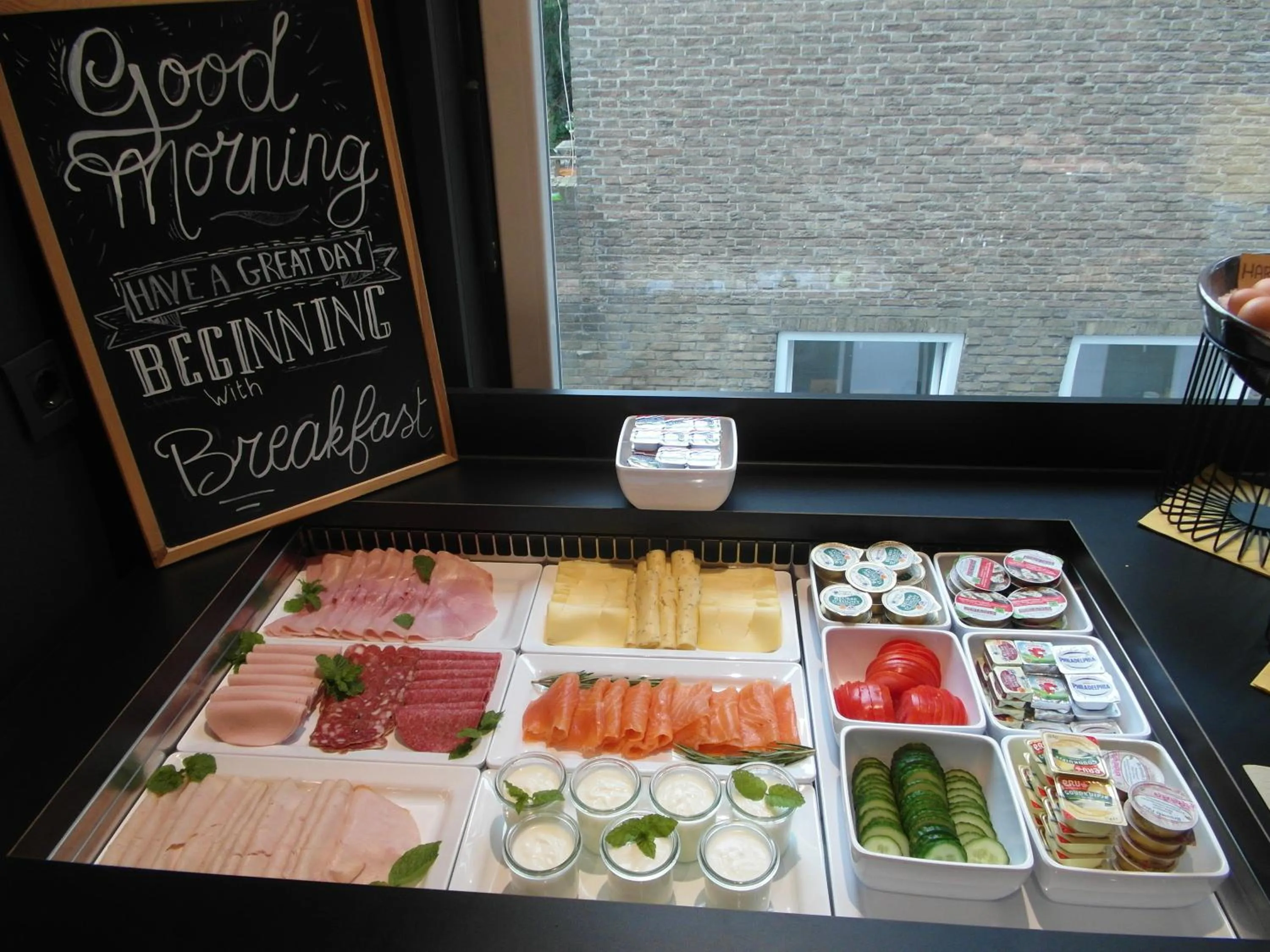 Breakfast in Hotel Sanders de Paauw