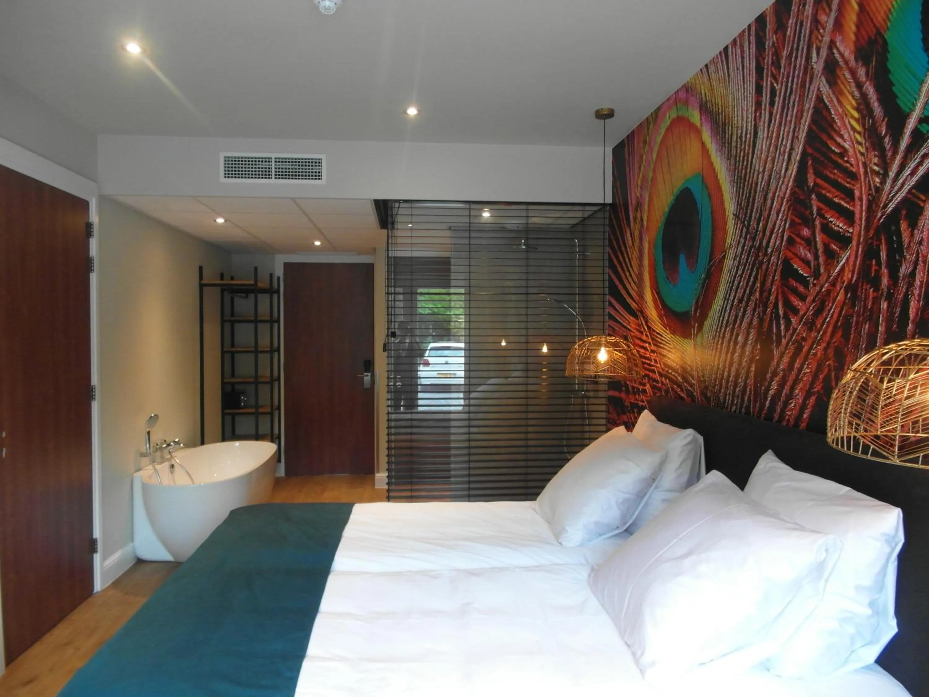 Photo of the whole room, Bed in Hotel Sanders de Paauw