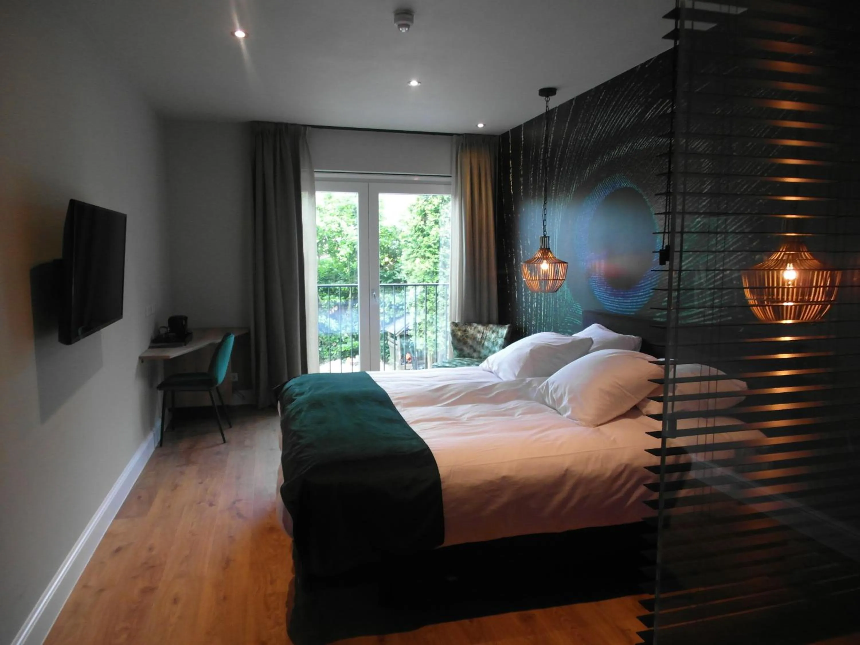 Photo of the whole room, Bed in Hotel Sanders de Paauw