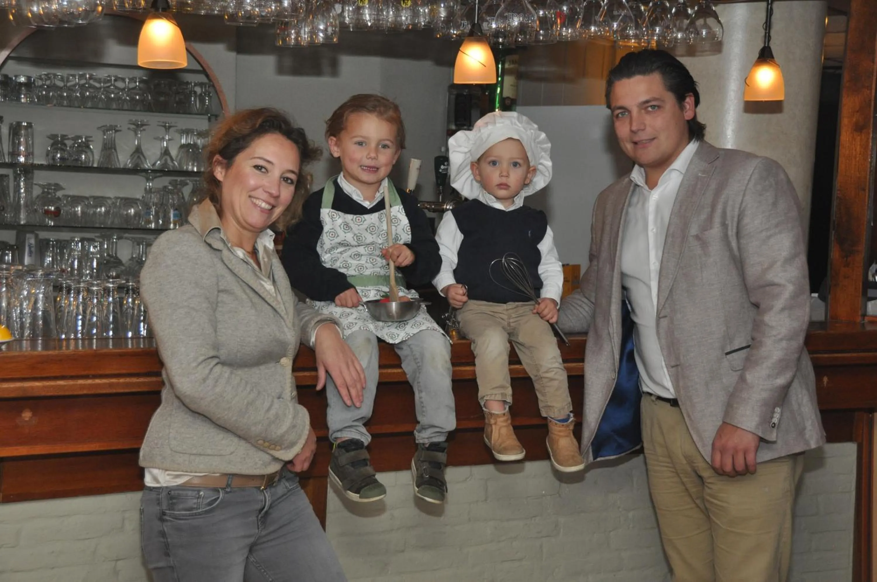 Family in Hotel Sanders de Paauw