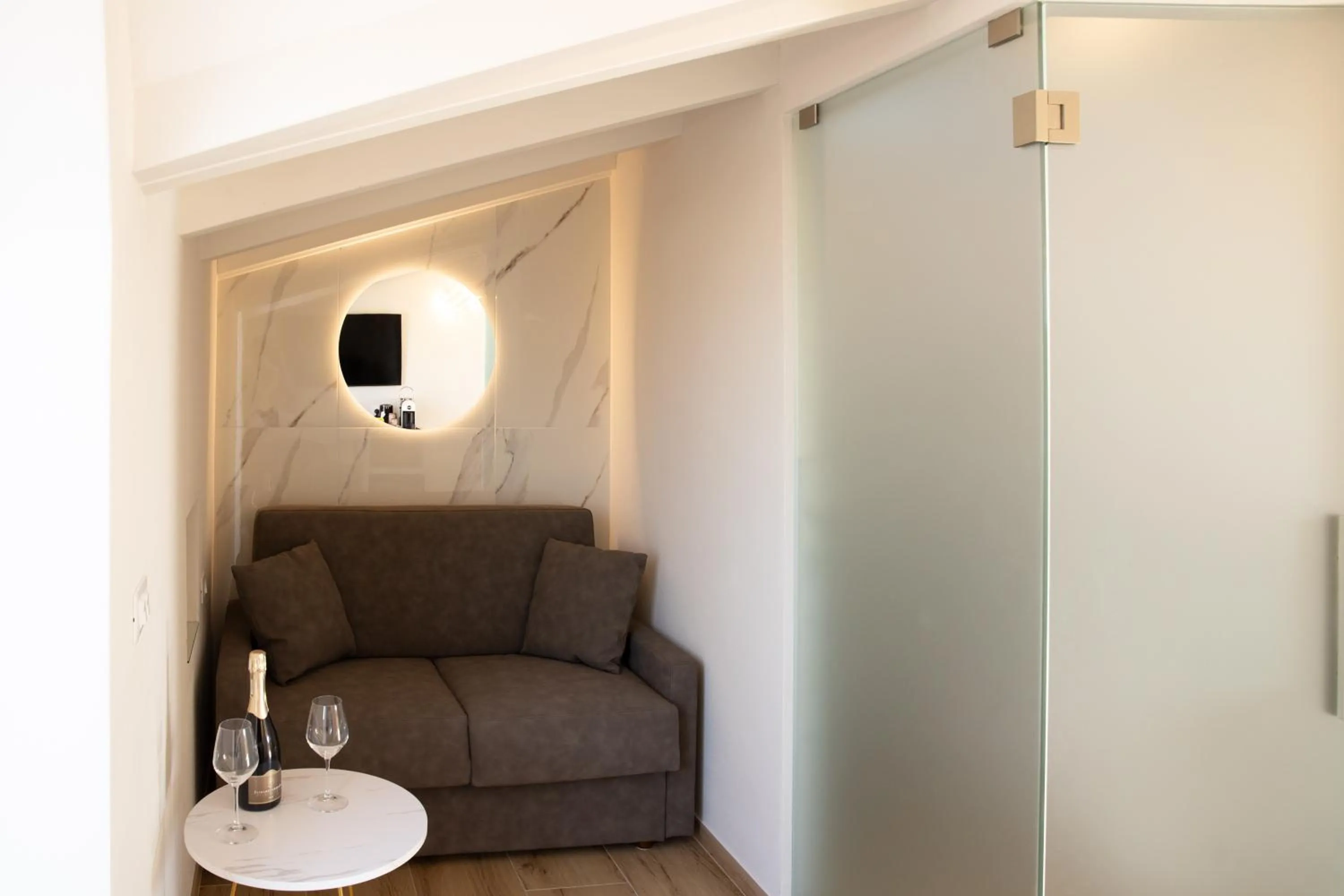 Living room in Hotel Biagi & Residence