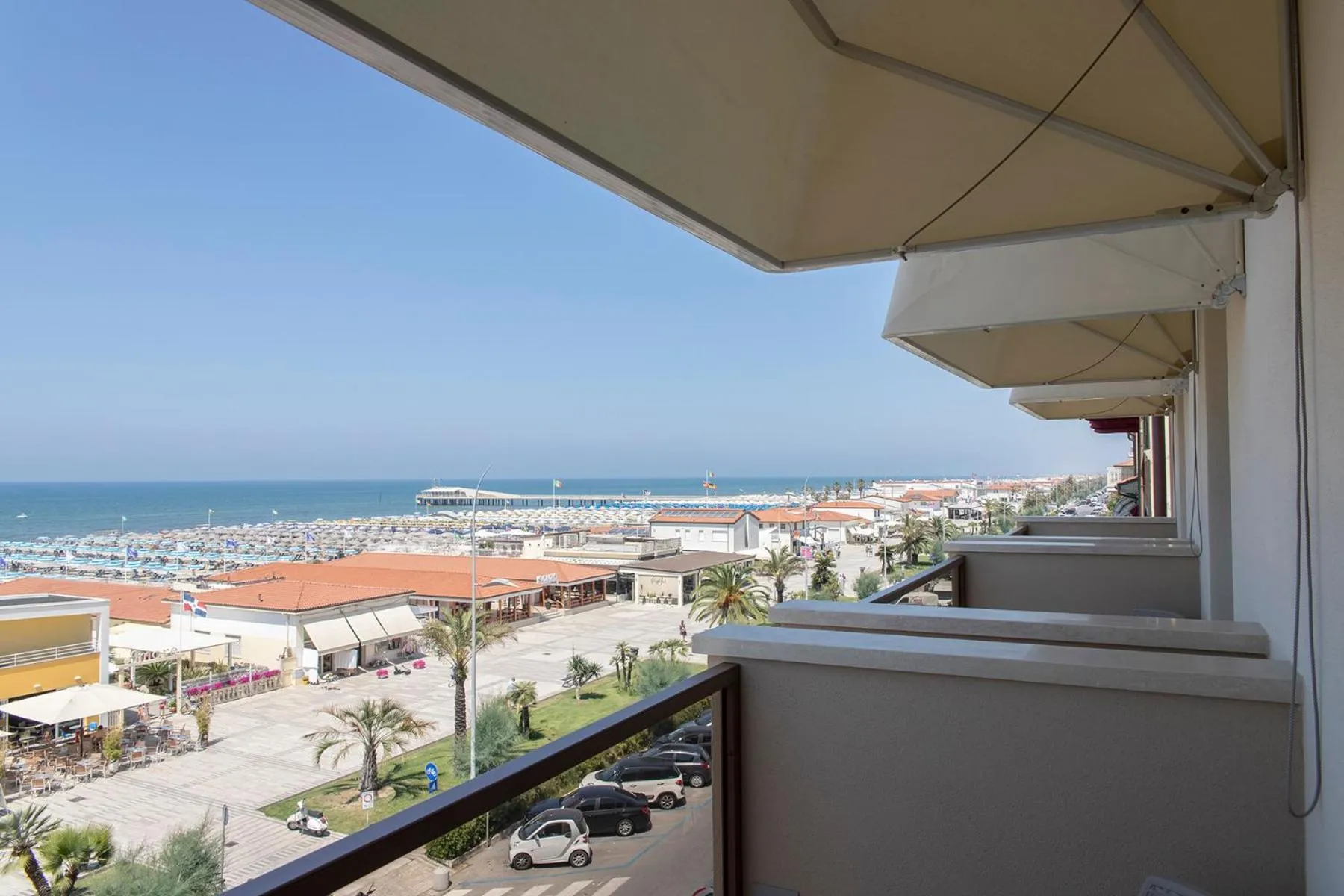 Balcony/Terrace in Hotel Biagi & Residence