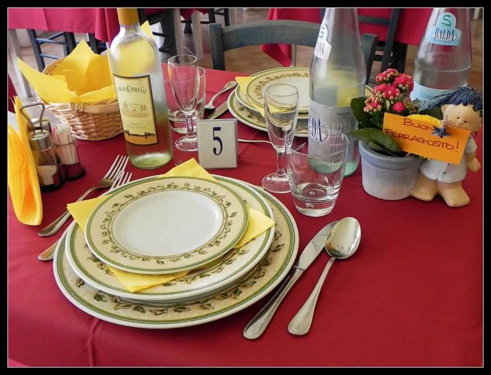 Restaurant/places to eat in Hotel Eros