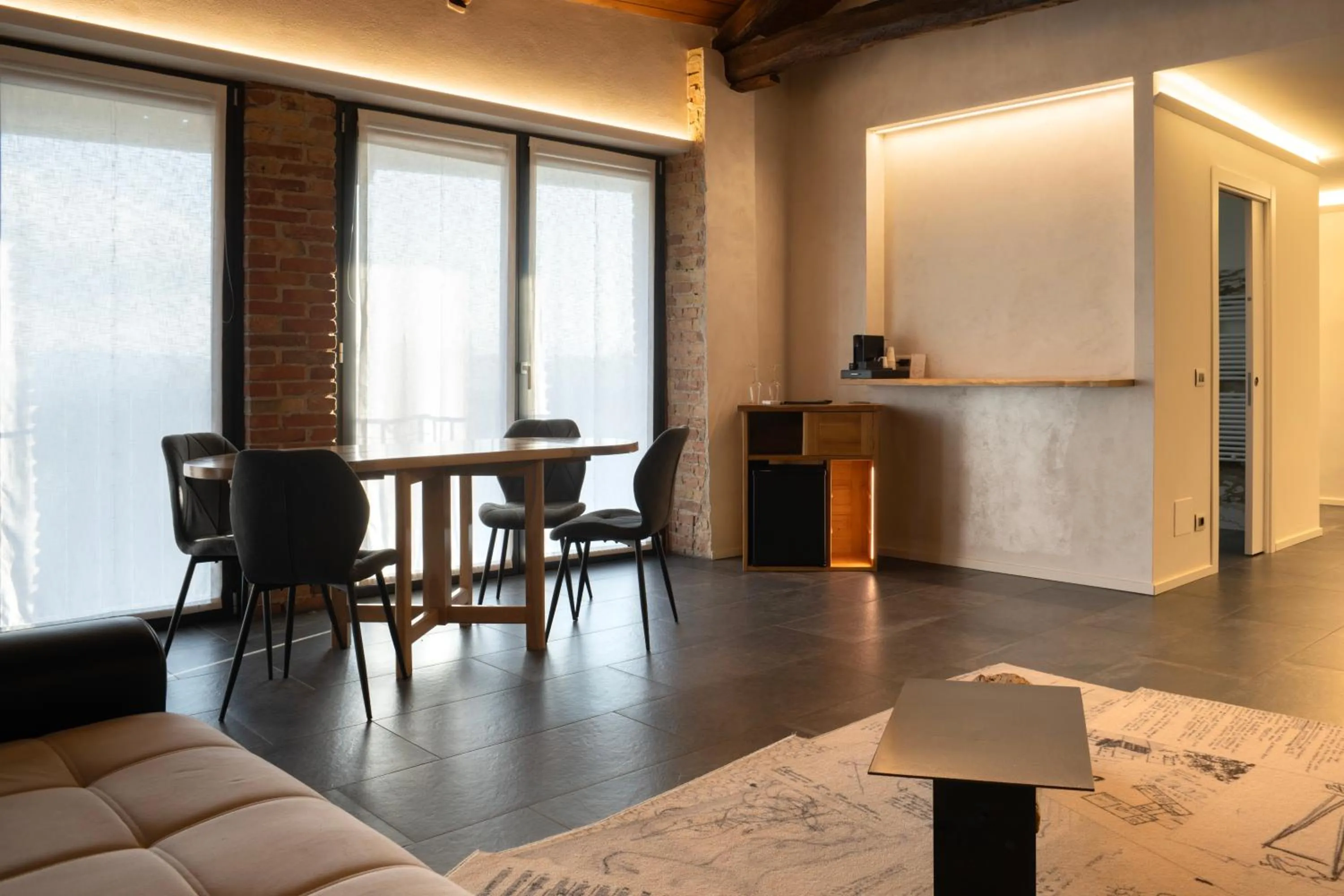 Living room in La Madernassa Resort - Casalora Dimora Storica di Charme