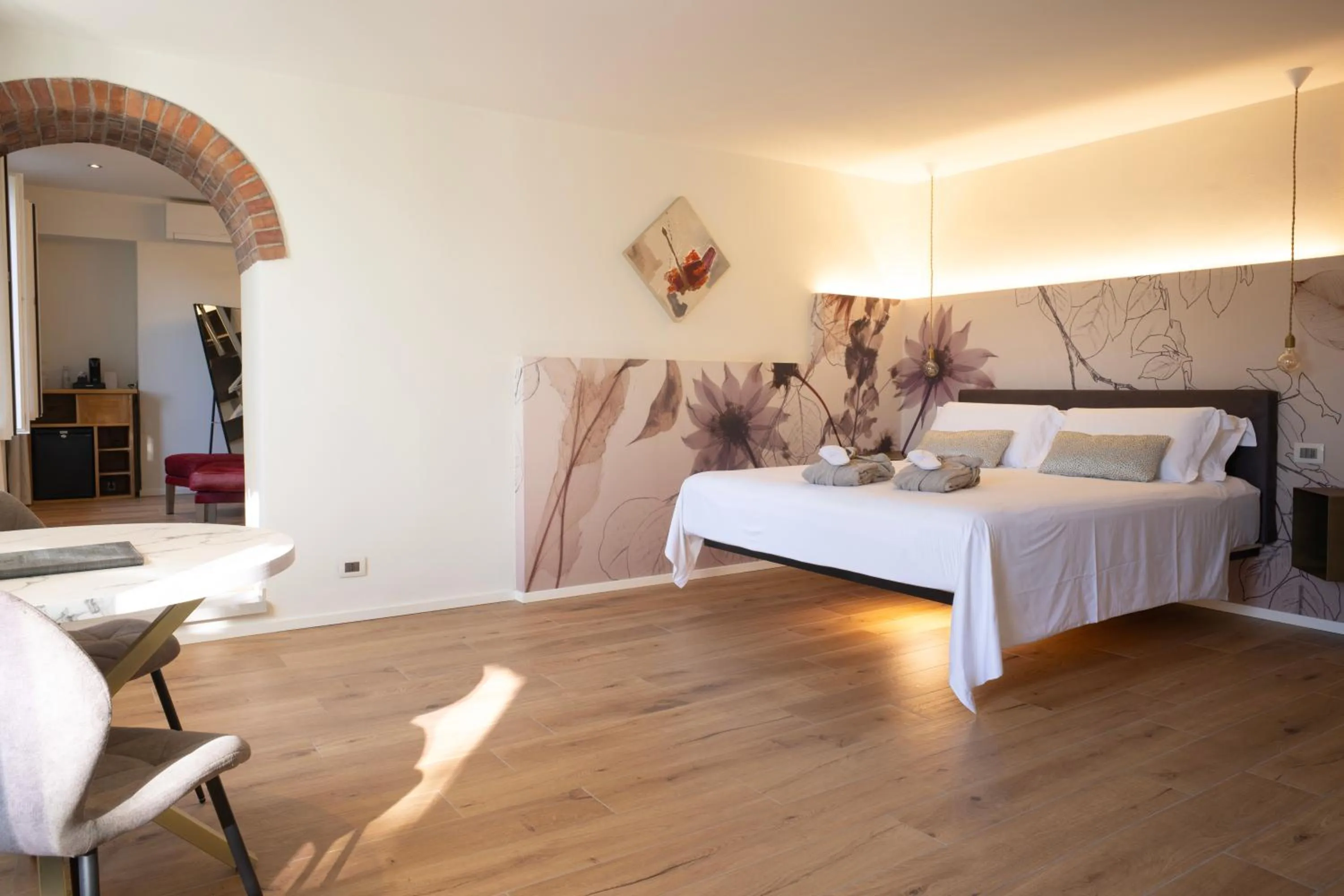 Bed in La Madernassa Resort - Casalora Dimora Storica di Charme