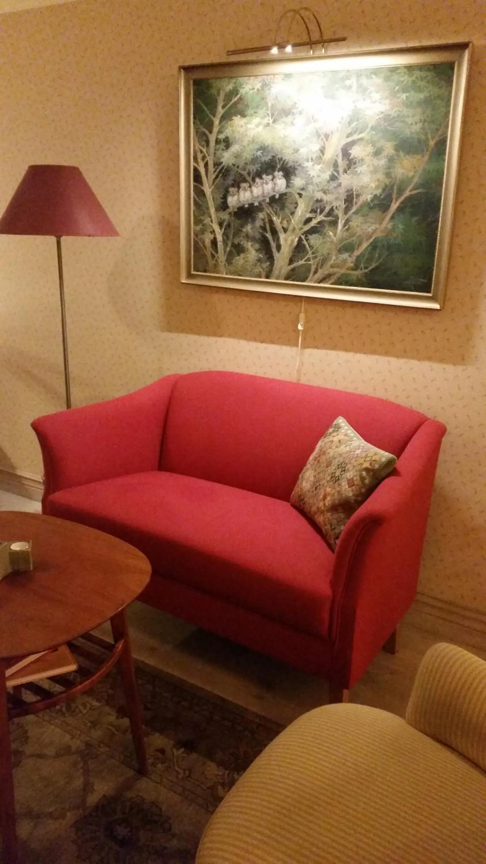 Seating area in Lilla Hotellet