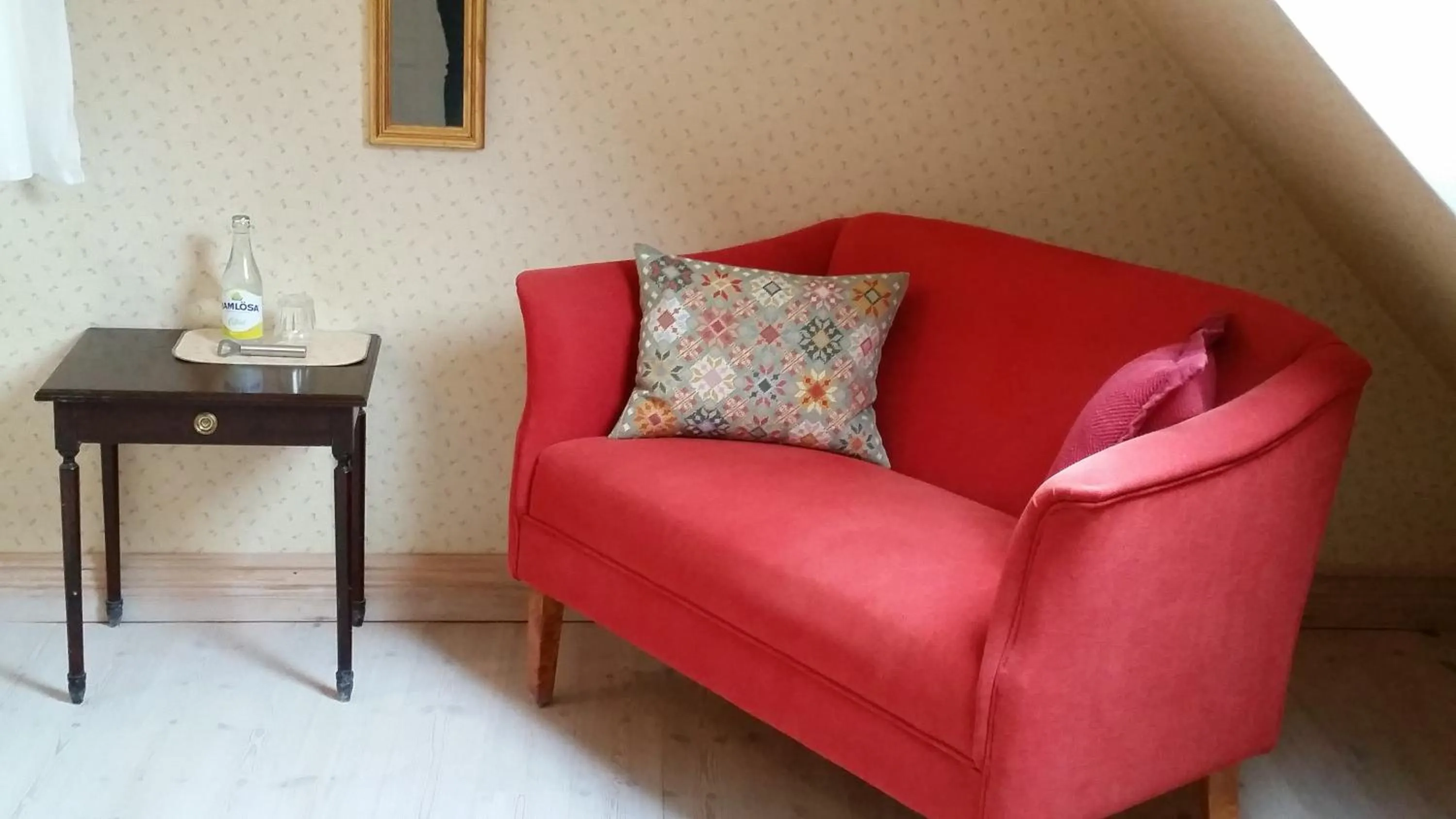 Seating area in Lilla Hotellet