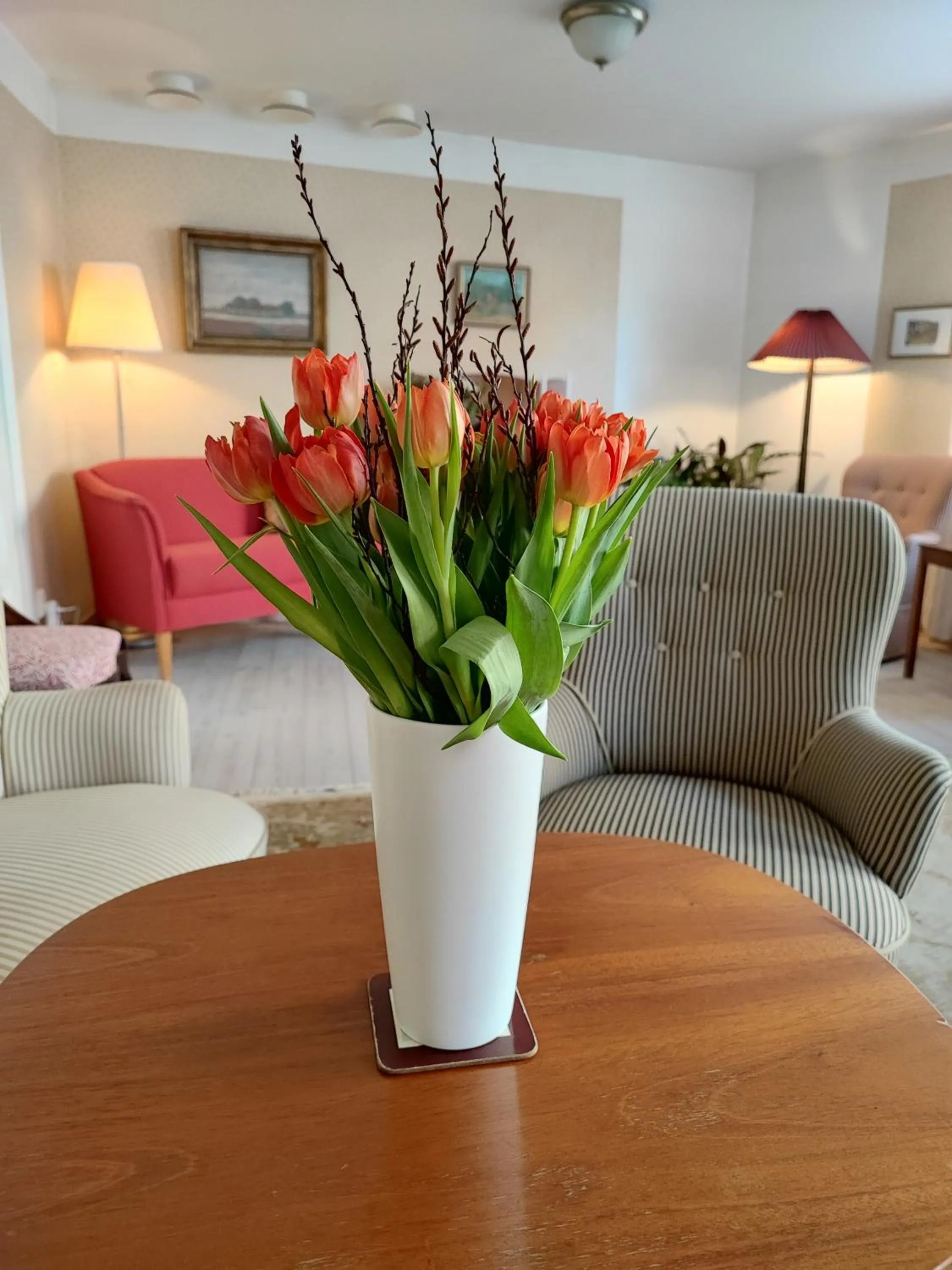 Lobby or reception in Lilla Hotellet