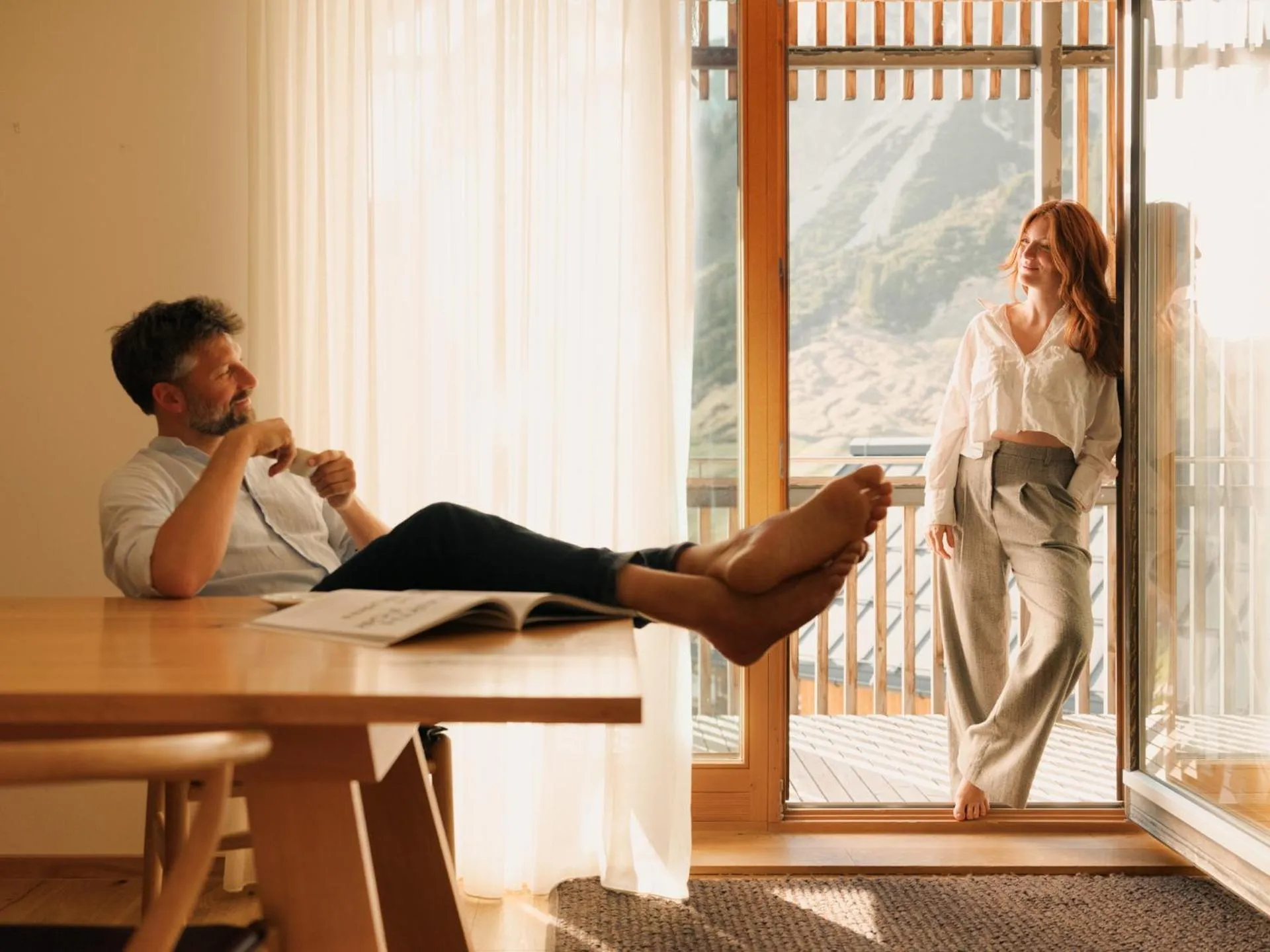 Living room in Arlberg Lodges