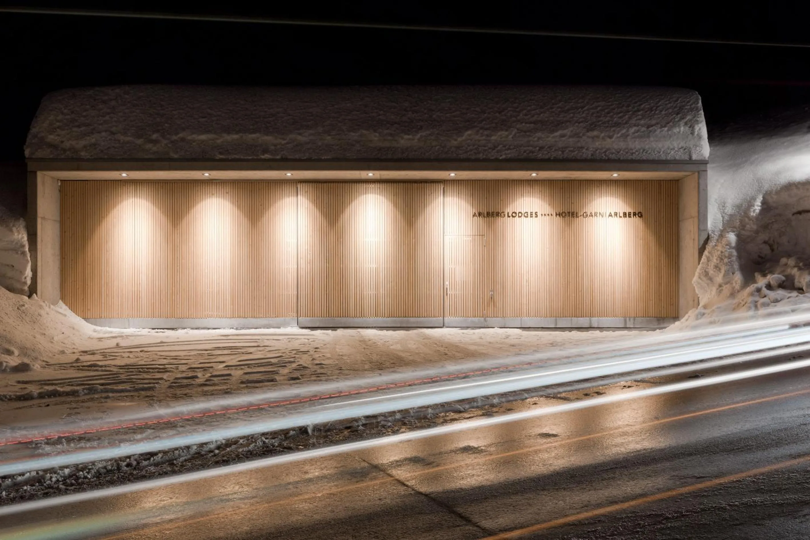 Facade/entrance in Arlberg Lodges