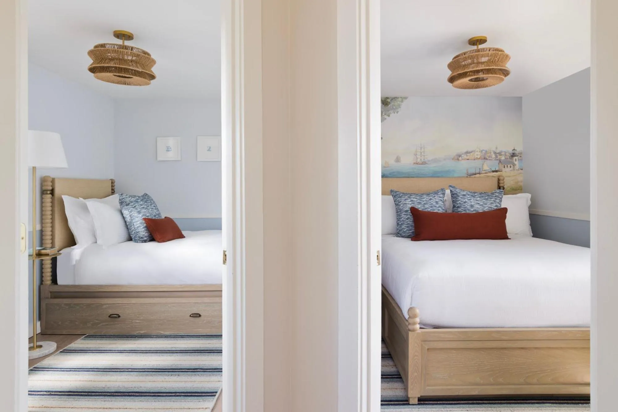 Bedroom, Bed in The Cottages at Nantucket Boat Basin