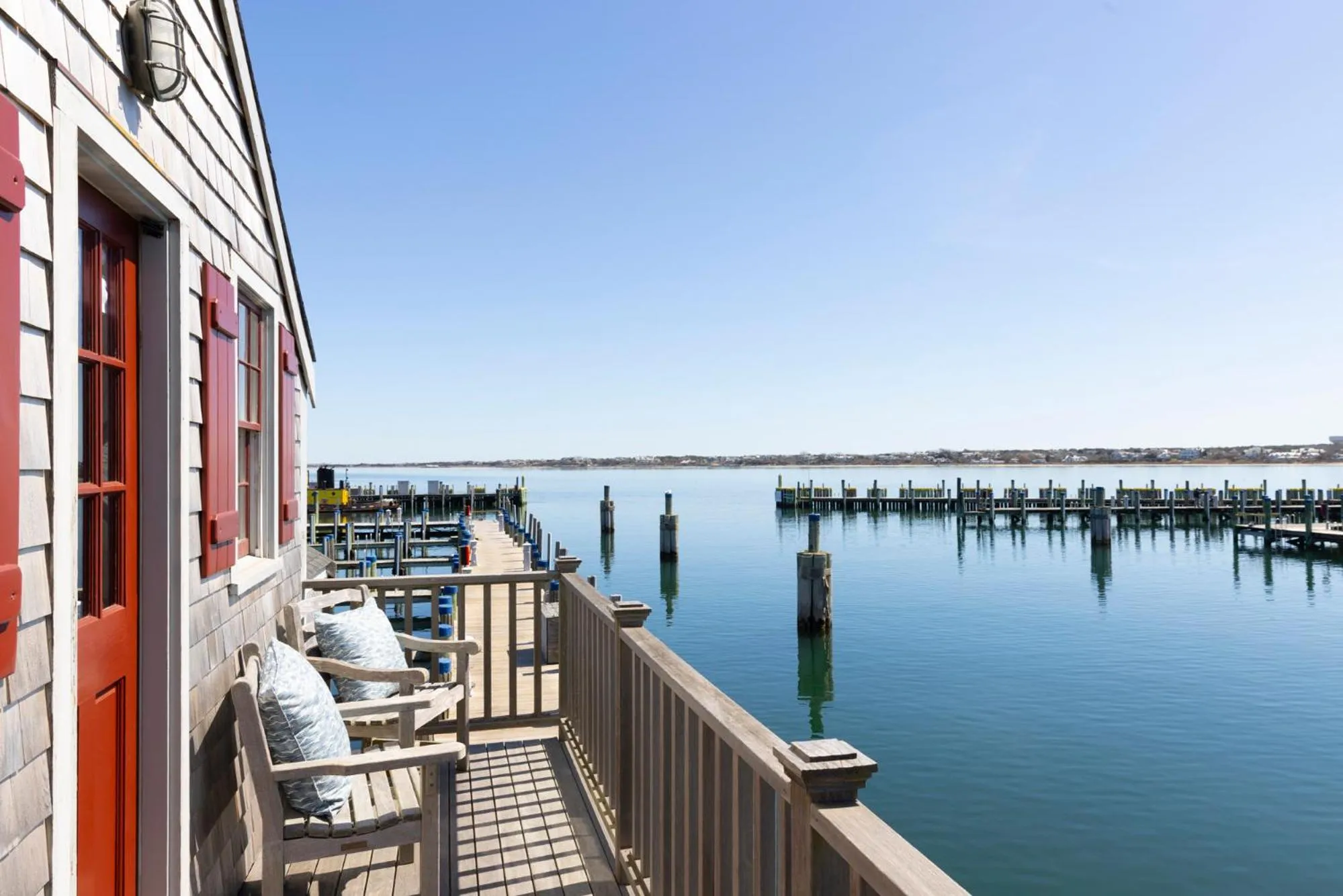 Balcony/Terrace in The Cottages at Nantucket Boat Basin