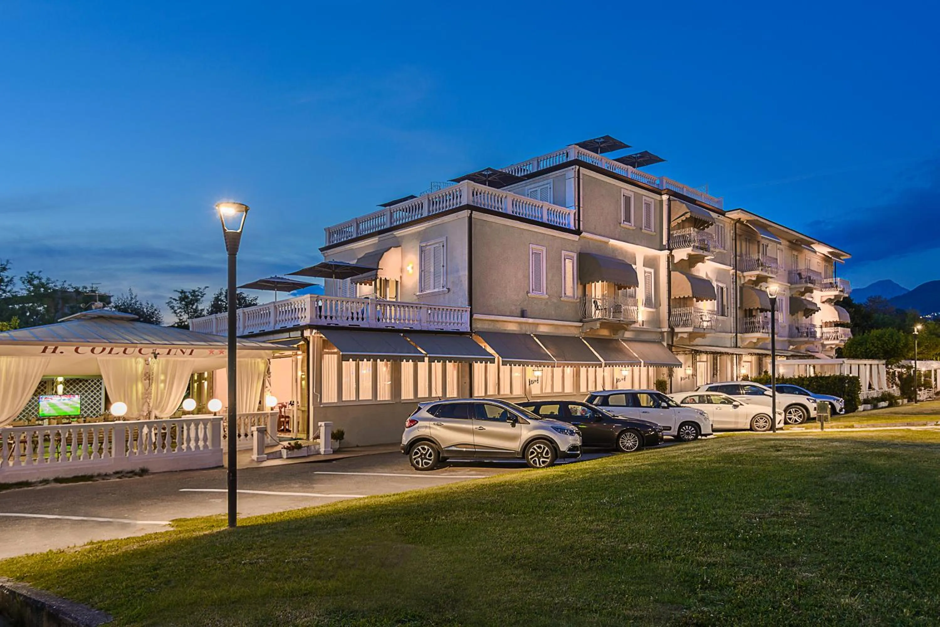 Property building in Hotel Coluccini