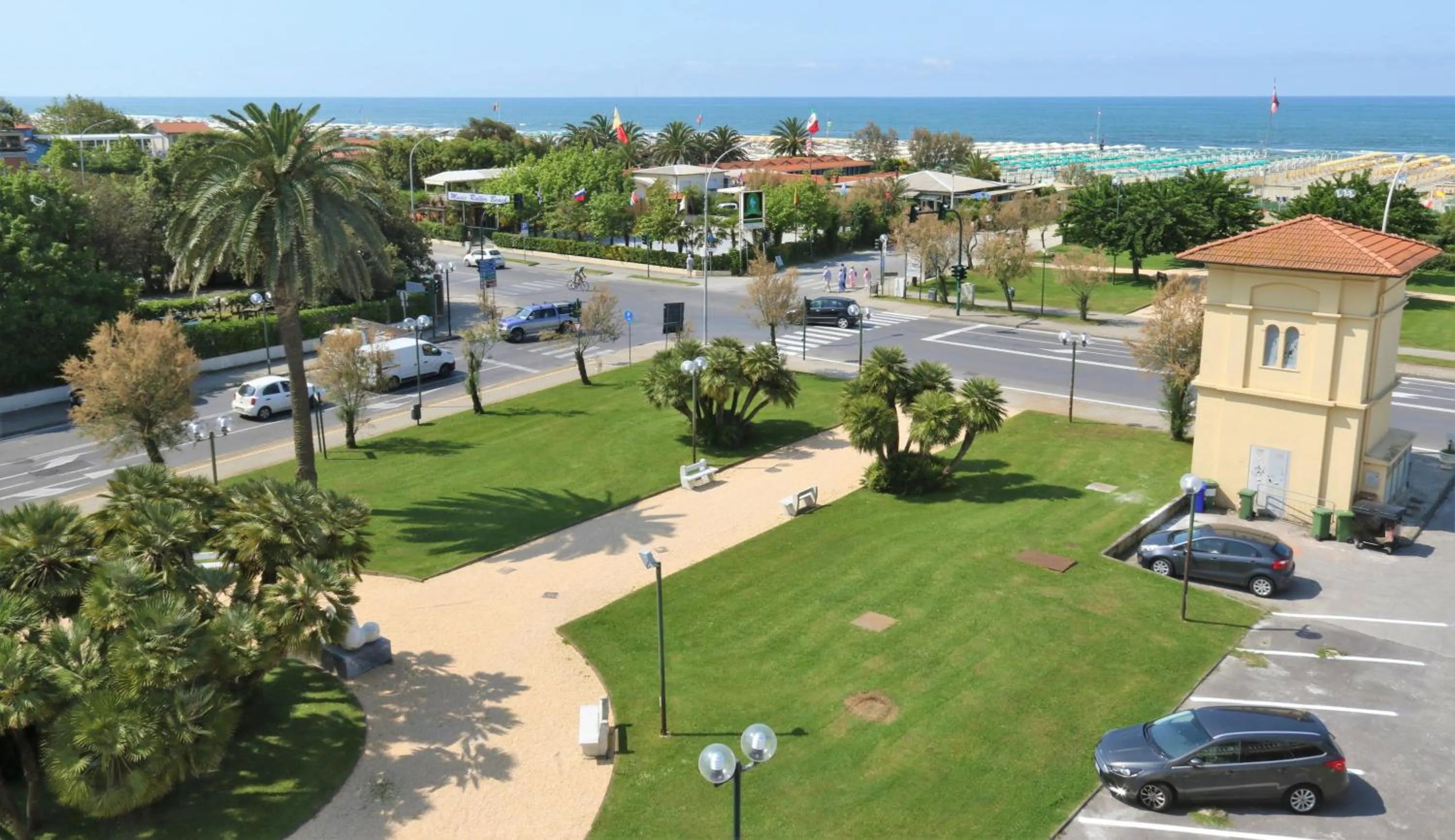 Bird's eye view in Hotel Coluccini