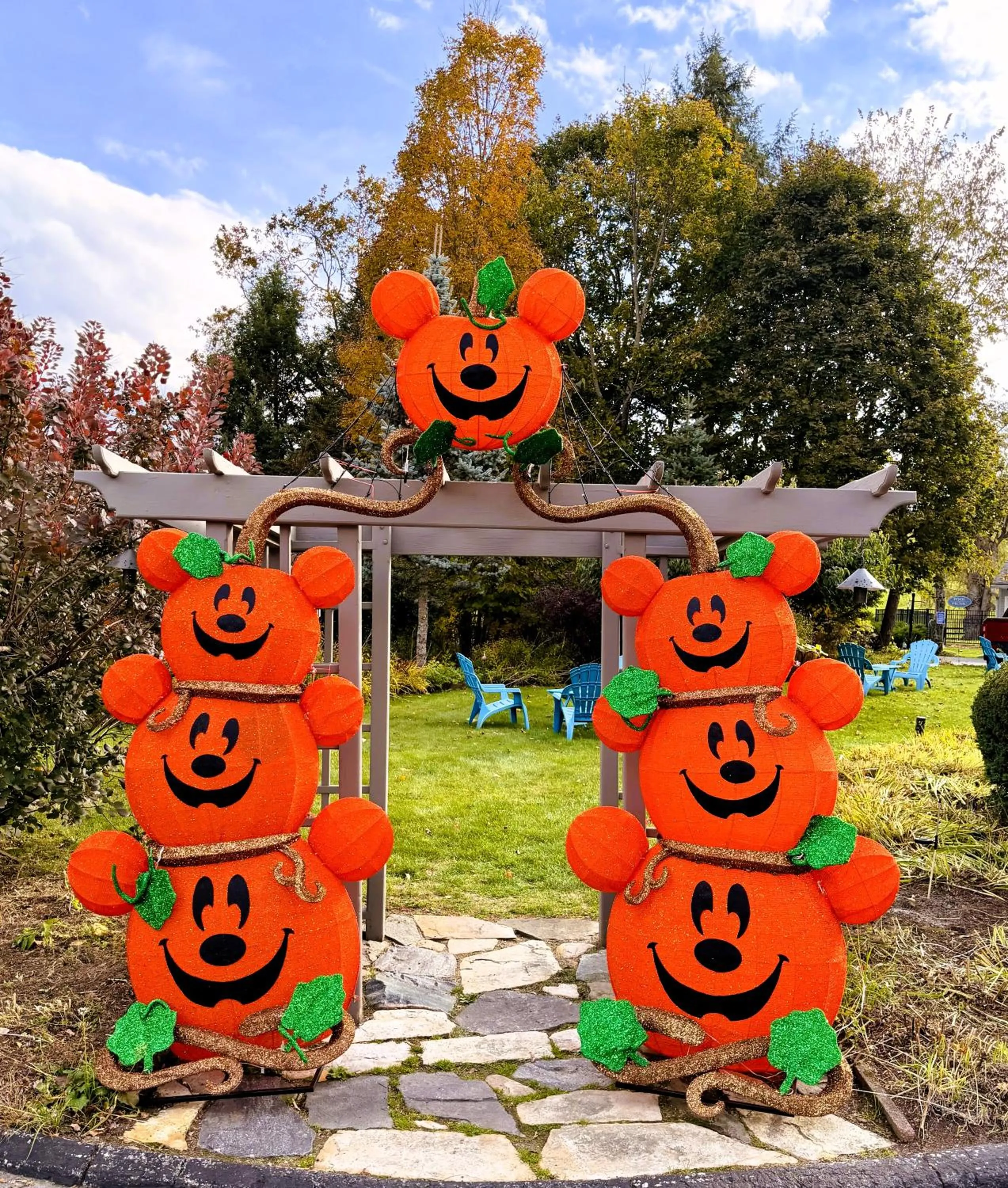 Decorative detail in Maple Terrace Motel