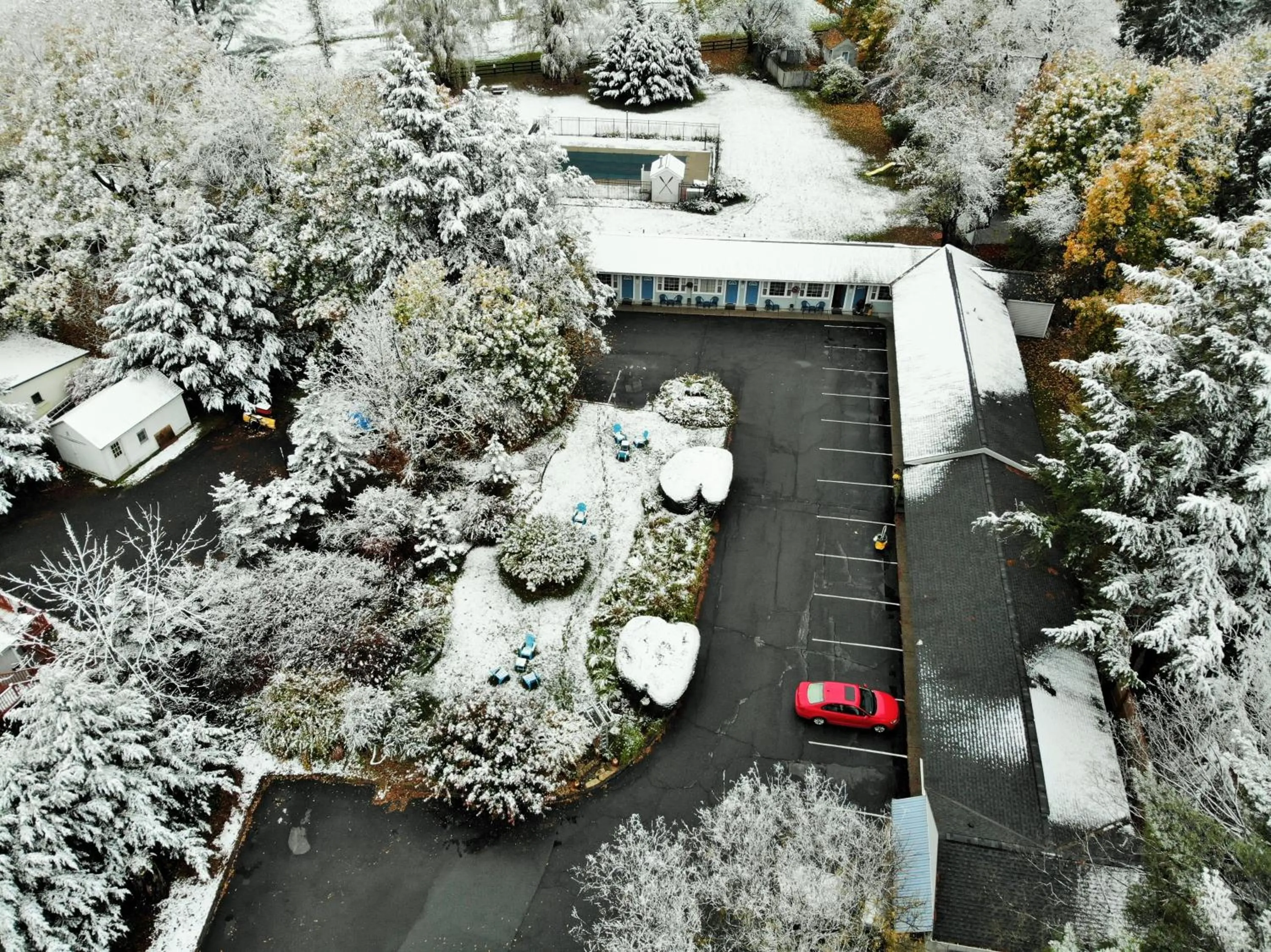 Bird's eye view in Maple Terrace Motel